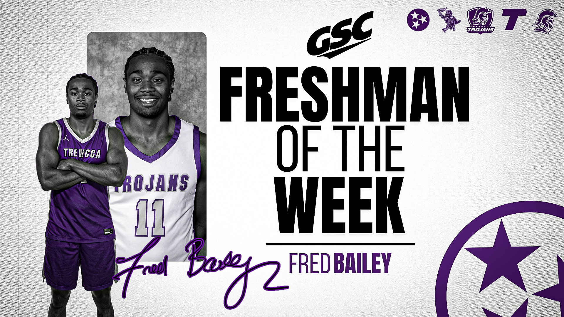 Fred Bailey FOTW (1/13/26)