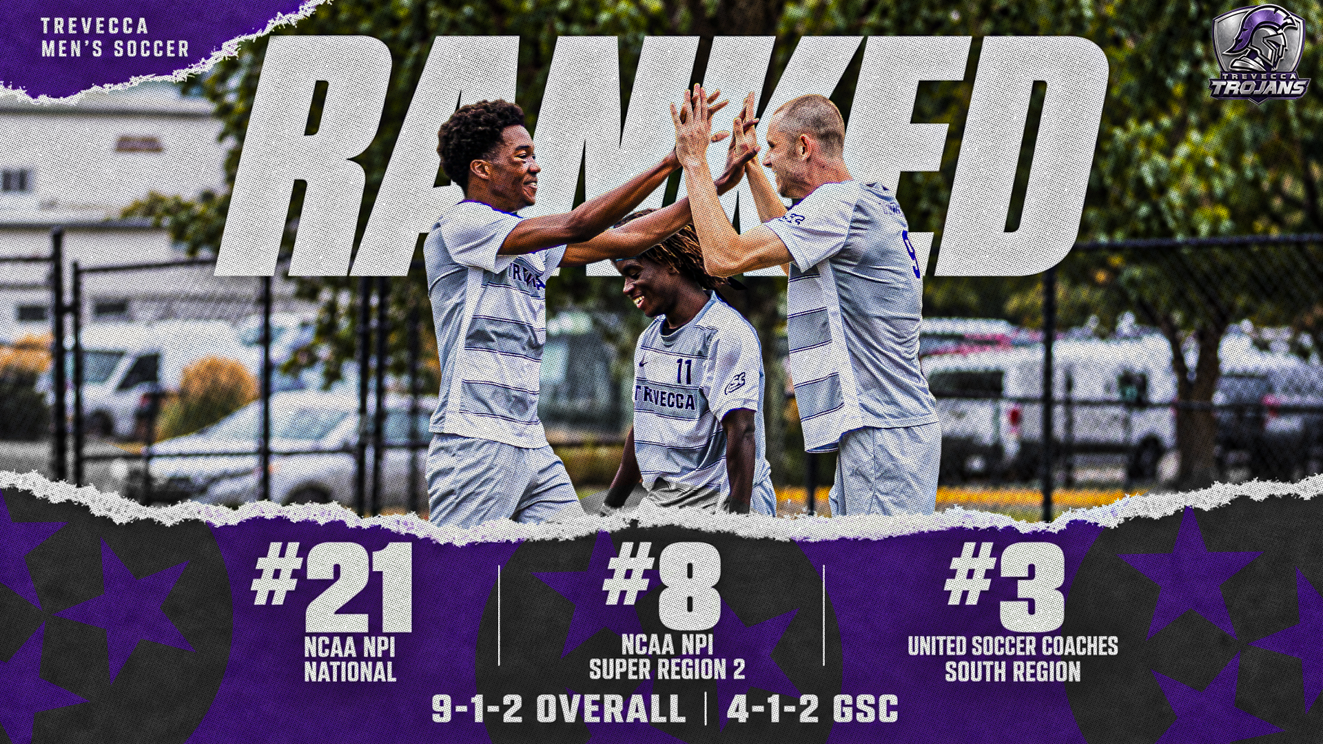 Men's Soccer First NPI Ranking No. 21  