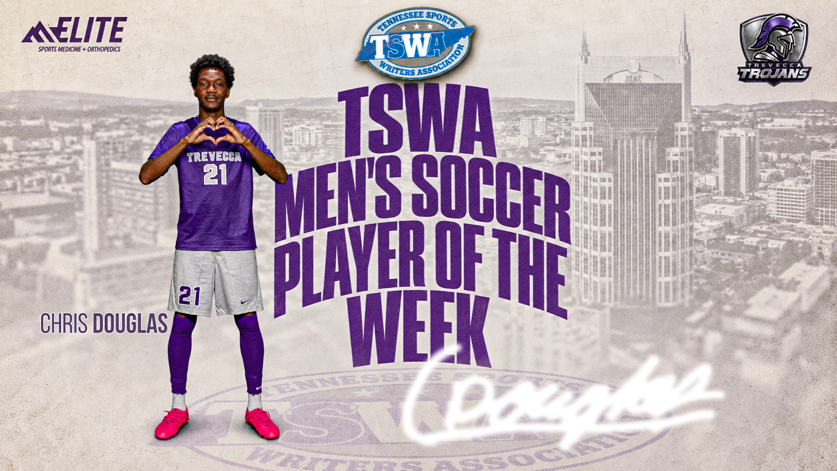 Trevecca Men’s Soccer | Trojans’ Chris Douglas