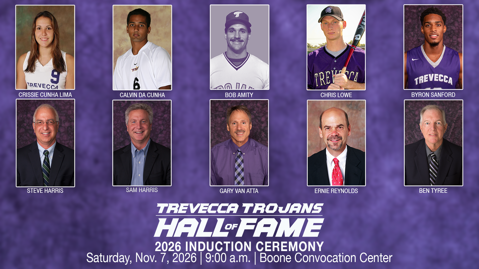 2026 Trevecca Hall of Fame 