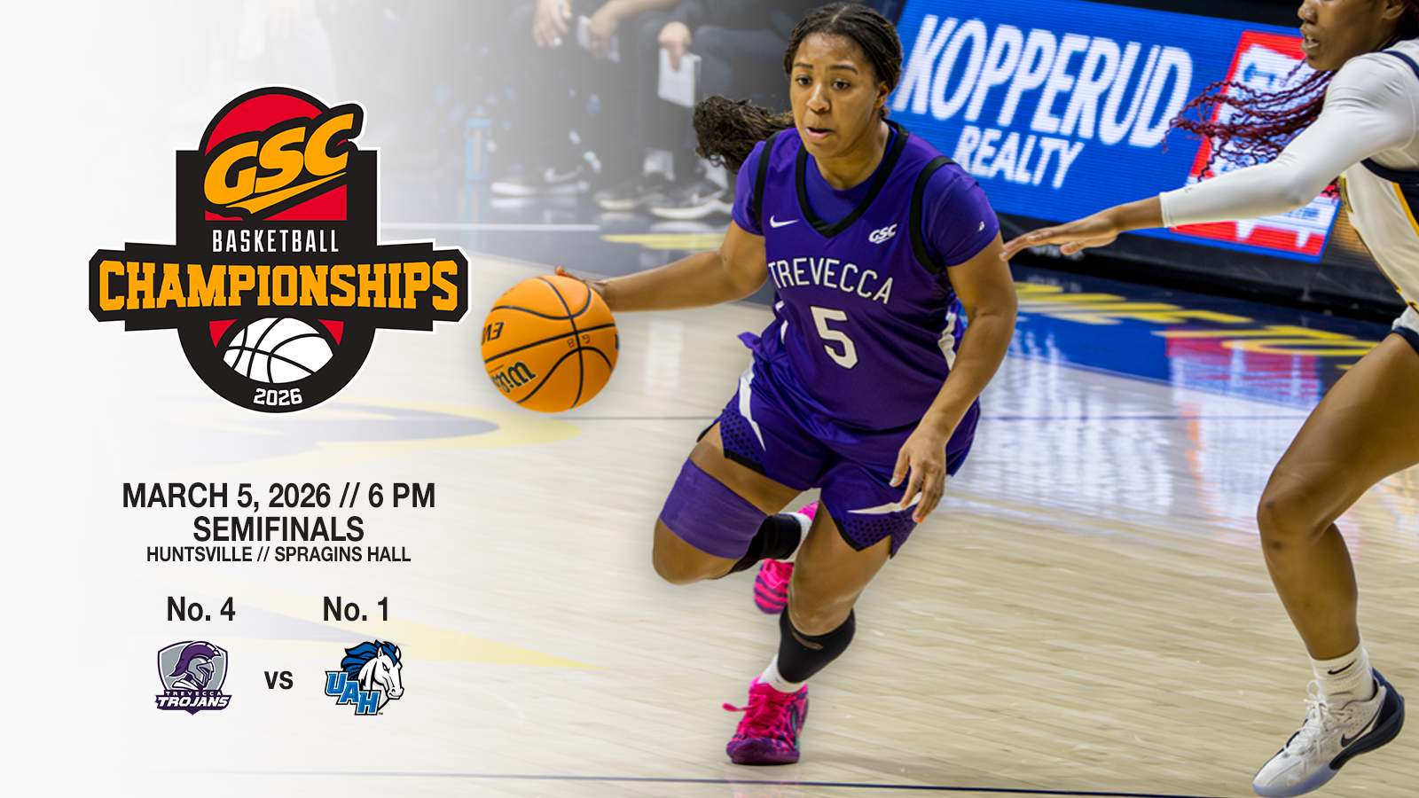 Trevecca Women's Basketball in Gulf South Semifinals