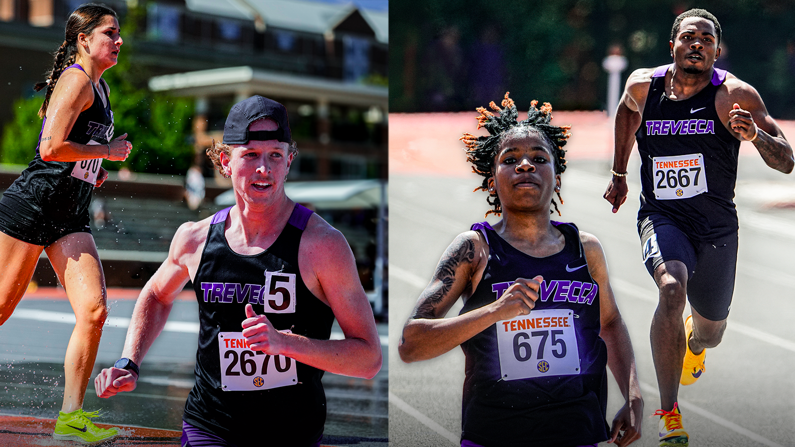 Track and Field Ashley Alsvig Jack Jaeger Shaniya Hudson Zion Griffin