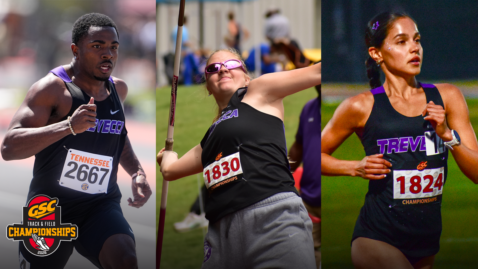 Gulf South Conference Outdoor Day 2 Zion Griffin Hadar Biger Campbell Johnson