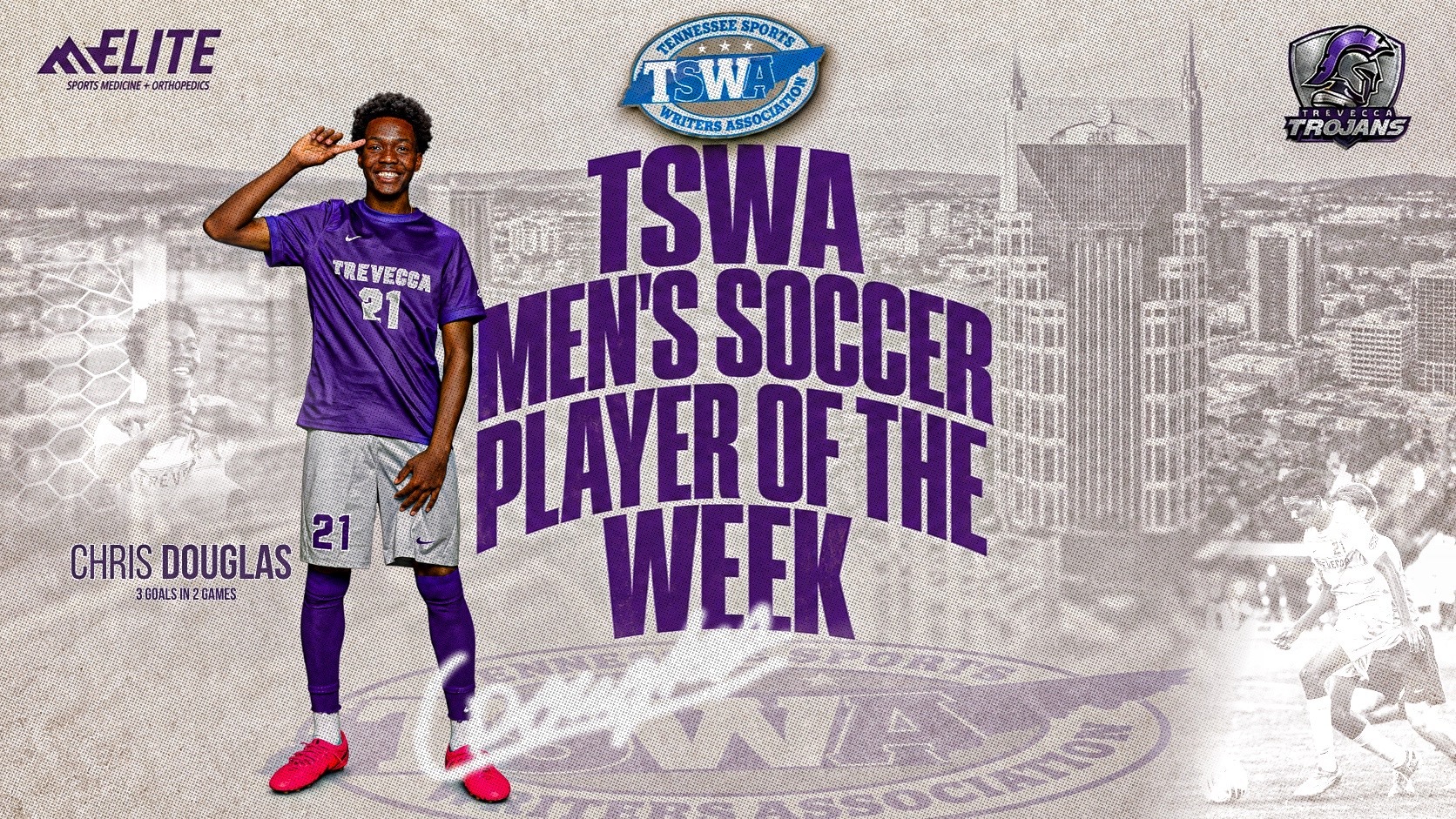 Chris Douglas Tennessee Sports Writers' Associations TSWA Player of the Week