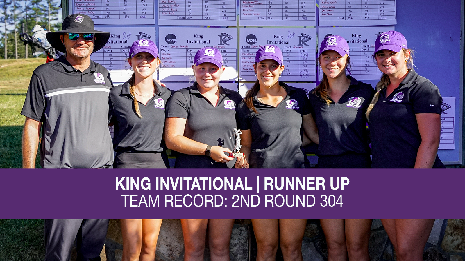 Women's Golf Team Runner Up at King invitational 09292026