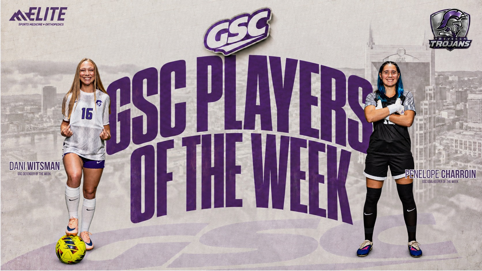 WS Dani Witsman Penelope Charroin Gulf South Player of the Week