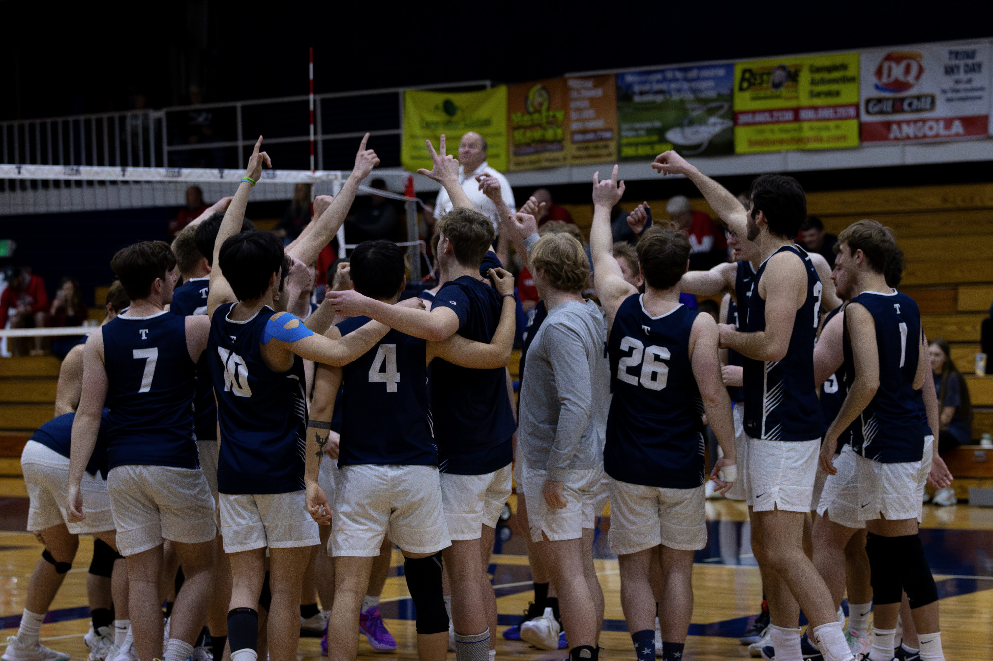 Men's Volleyball Parallax