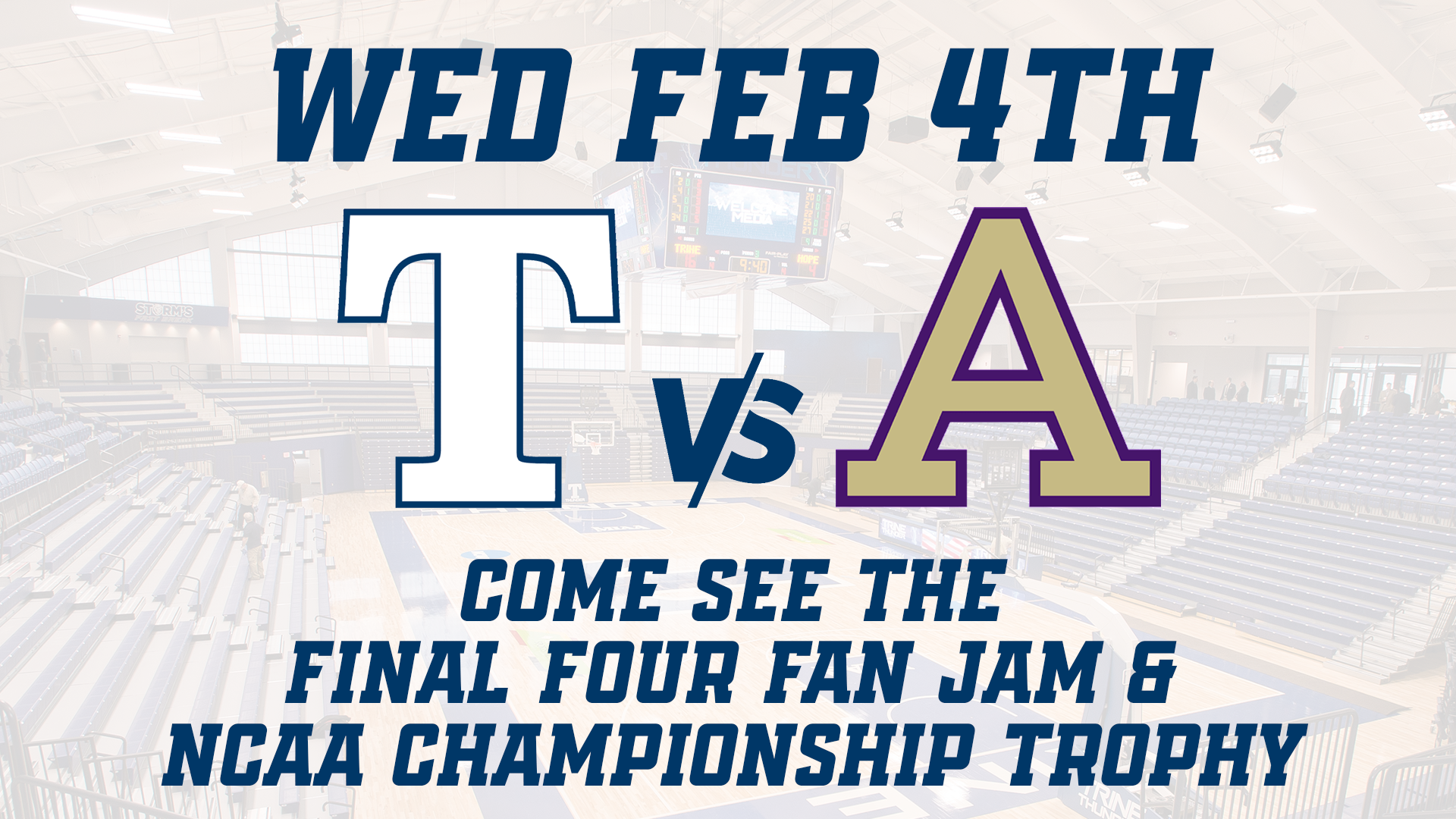 NCAA Final Four Fan Jam 1/30/26