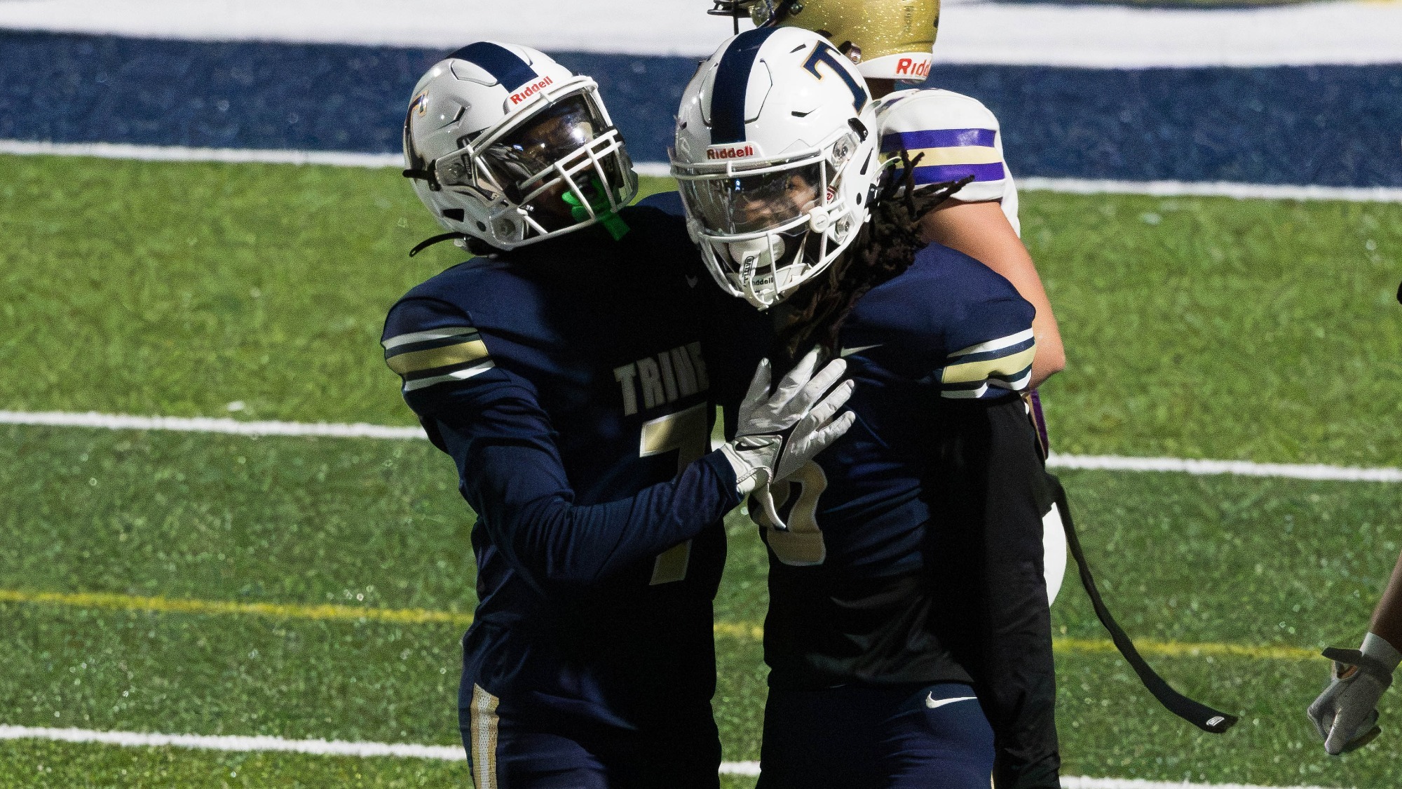 Drake with Washington after interception