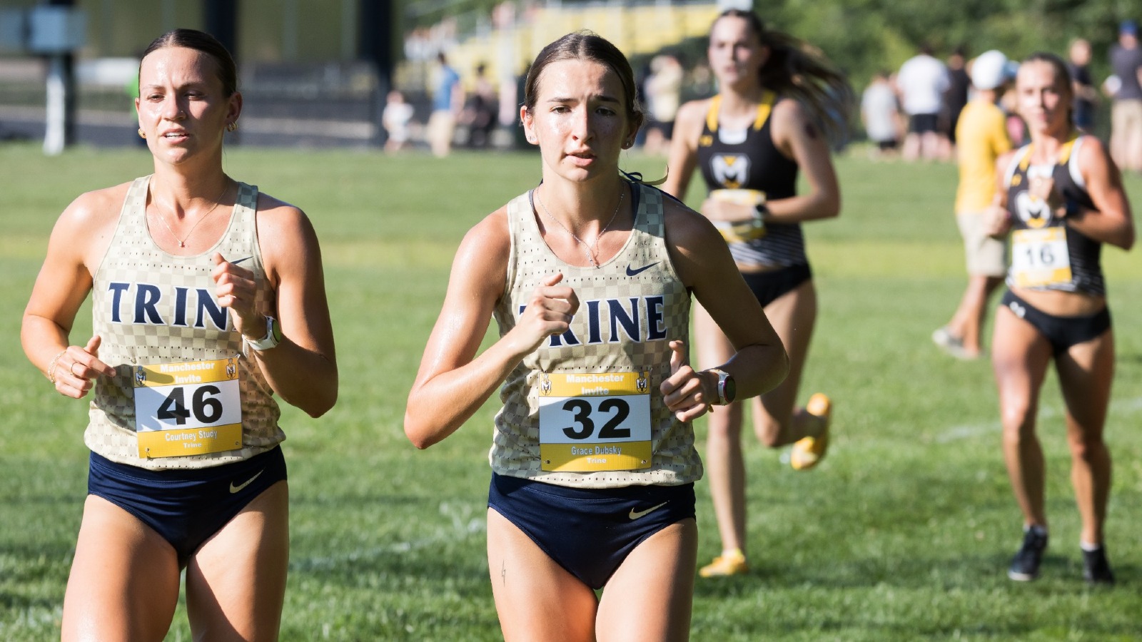 Grace Dubsky runs at Manchester