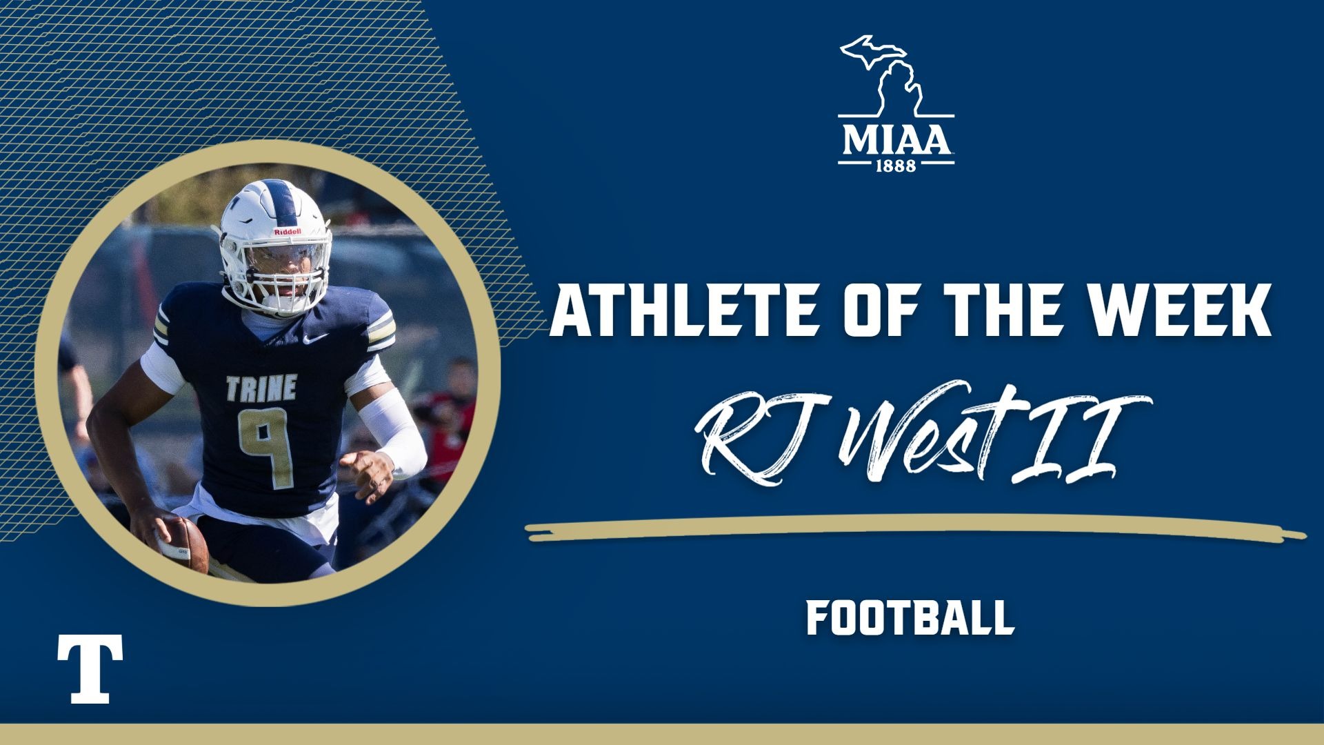 West named MIAA Athlete of the Week
