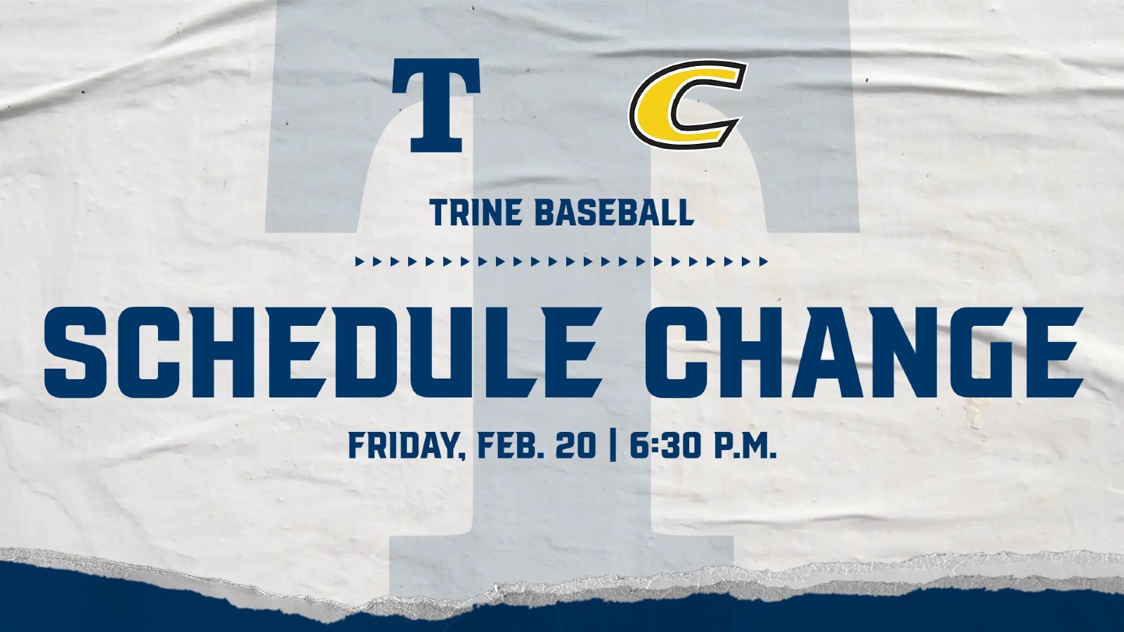 BSB Schedule Change 2-18-26