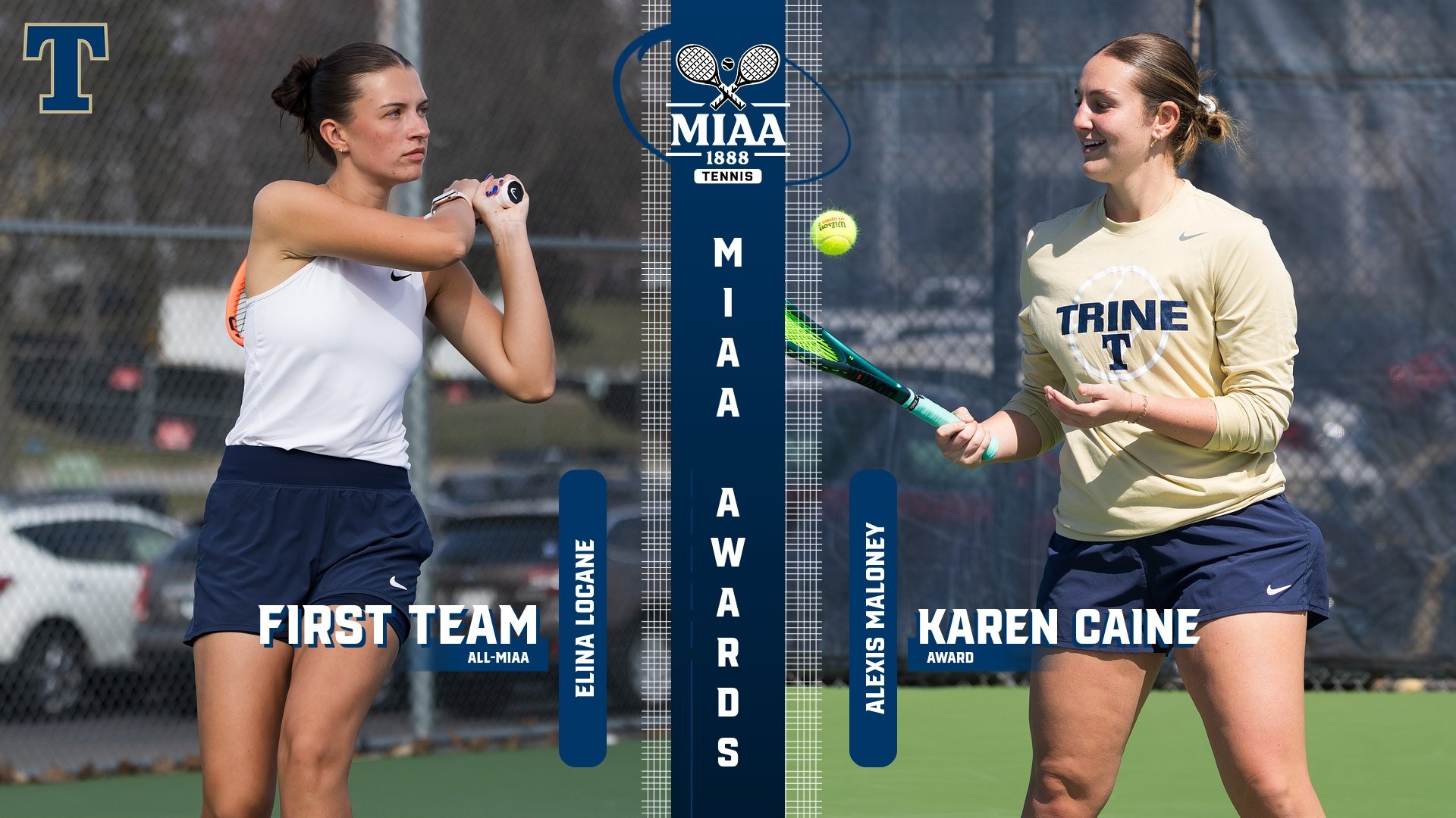 Locane and Maloney earn MIAA awards.