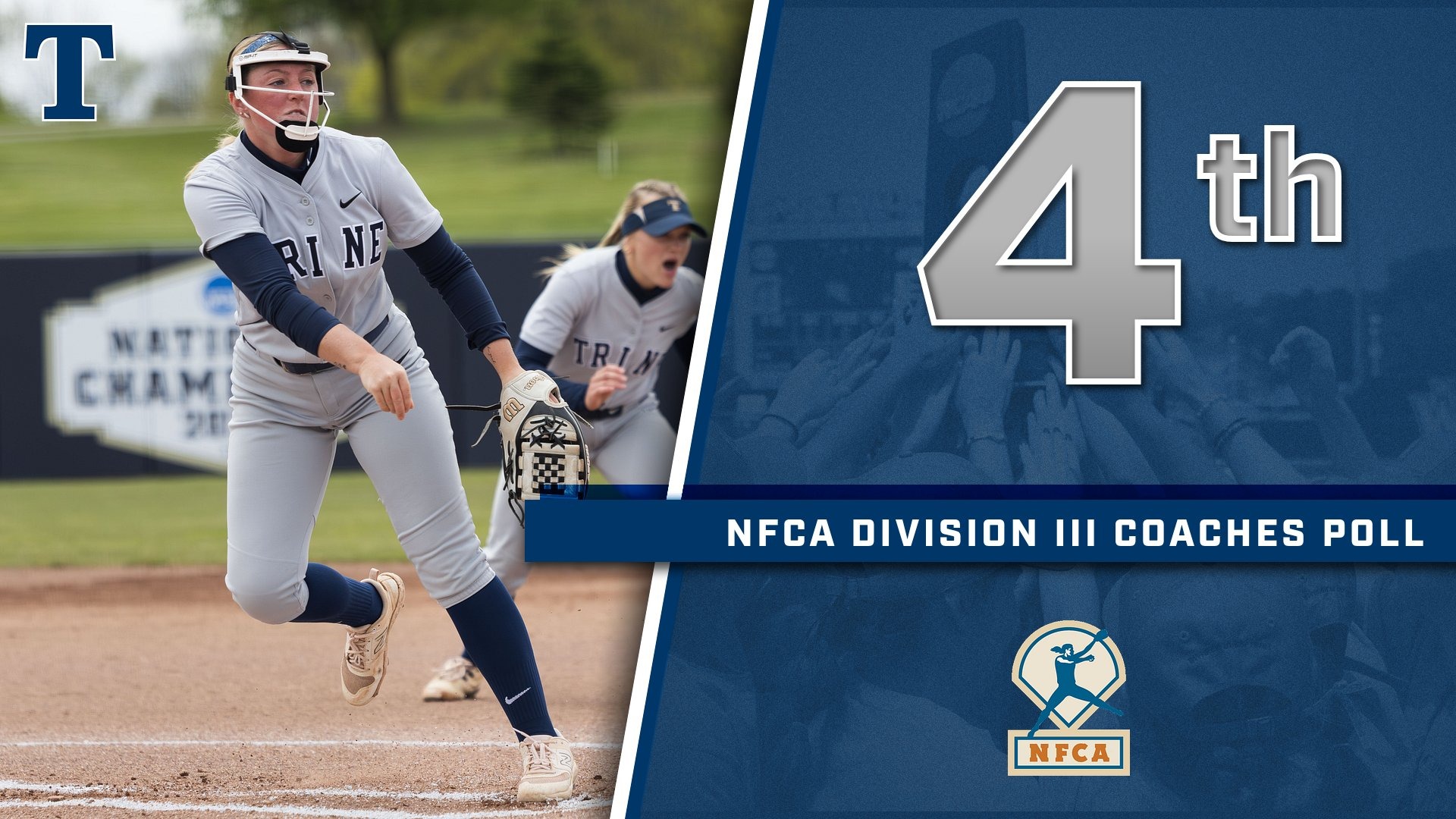 Softball ranked fourth in new NFCA Poll