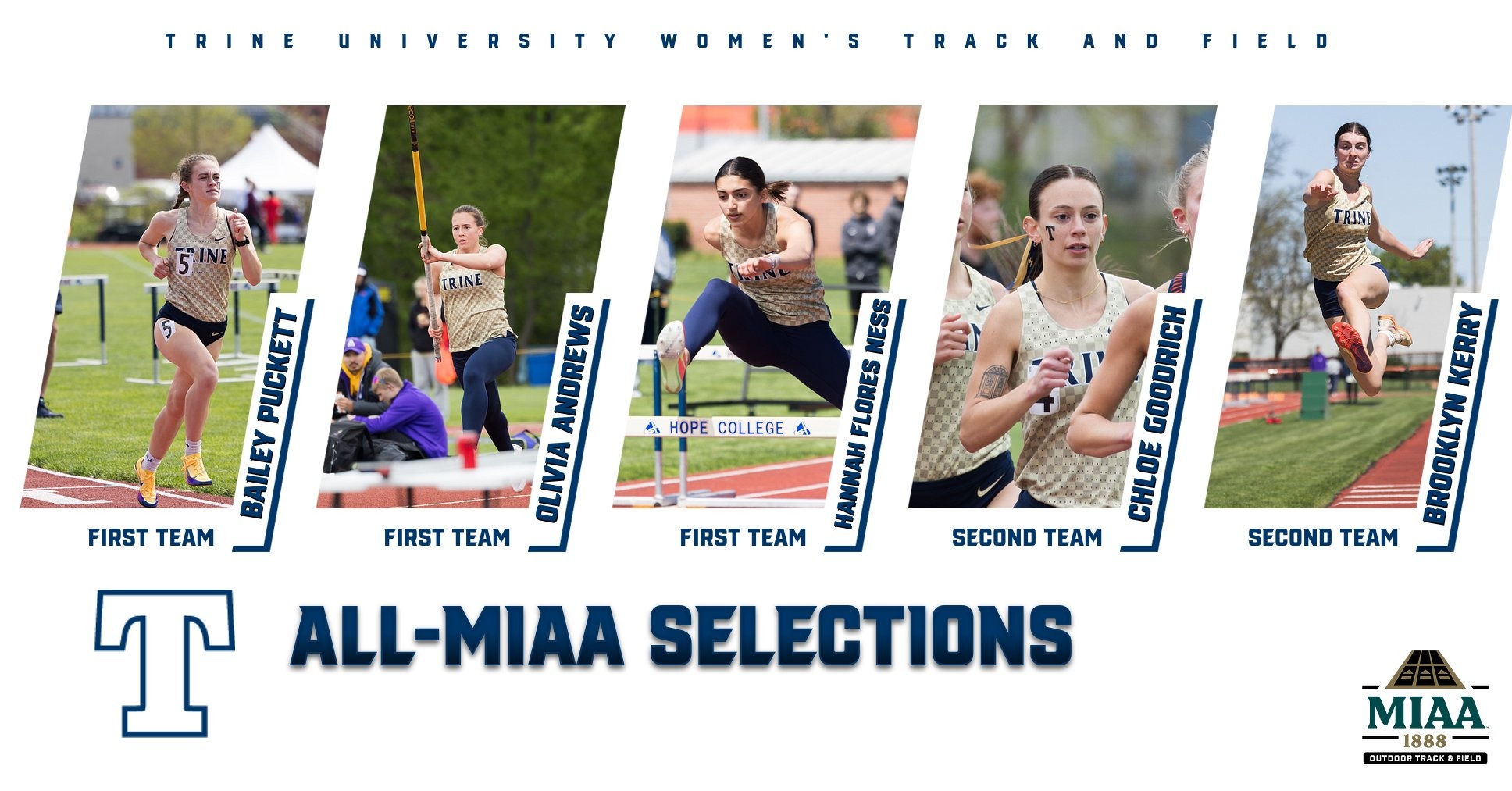 Women's Track and Field All-MIAA Graphic Outdoor 2026
