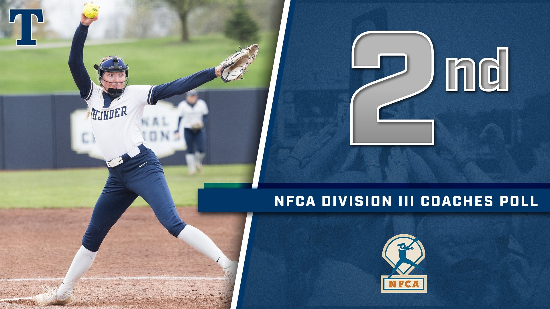 Softball Ranked Second in NFCA Poll