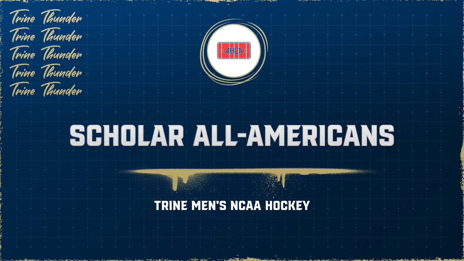 AHCA Recognizes men's hockey with Scholar All-American Awards