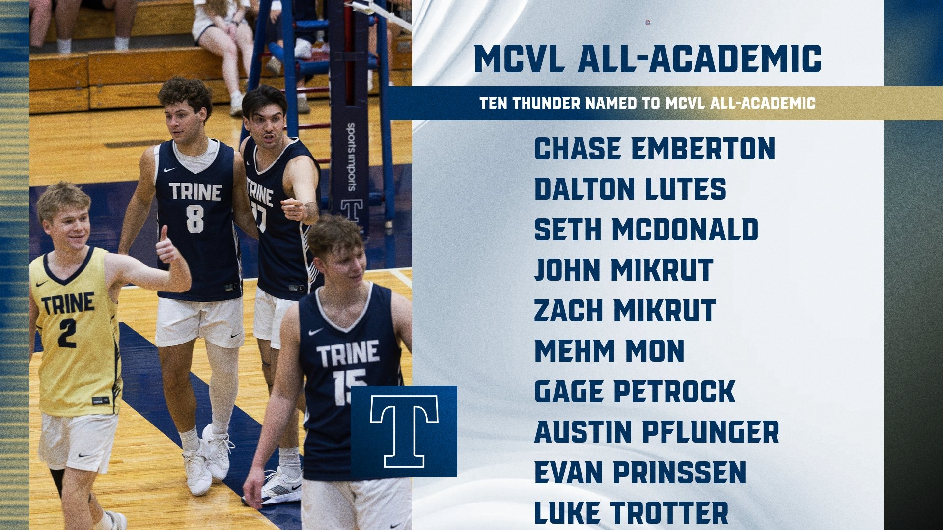 MVB MCVL All-Academic Graphic