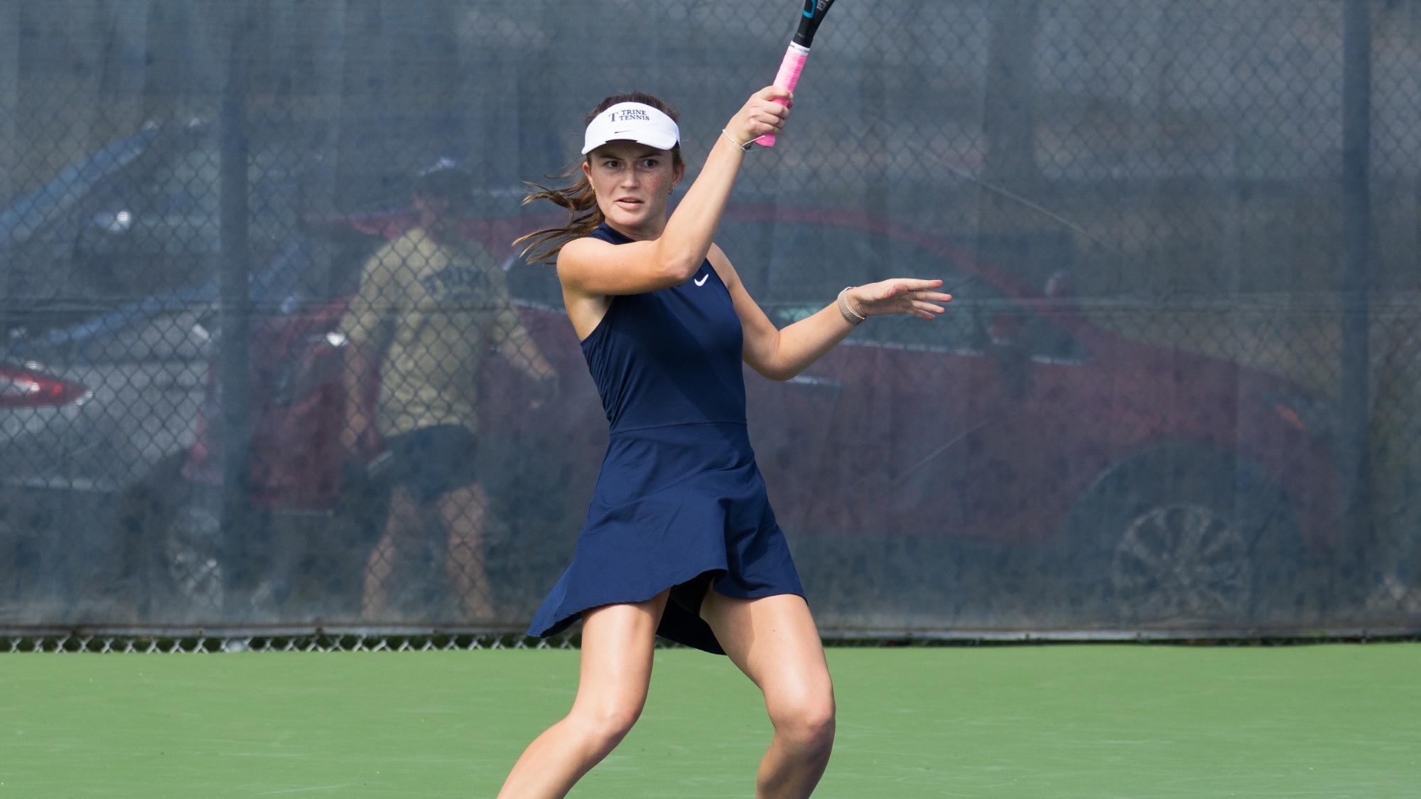 Beehler returns serve
