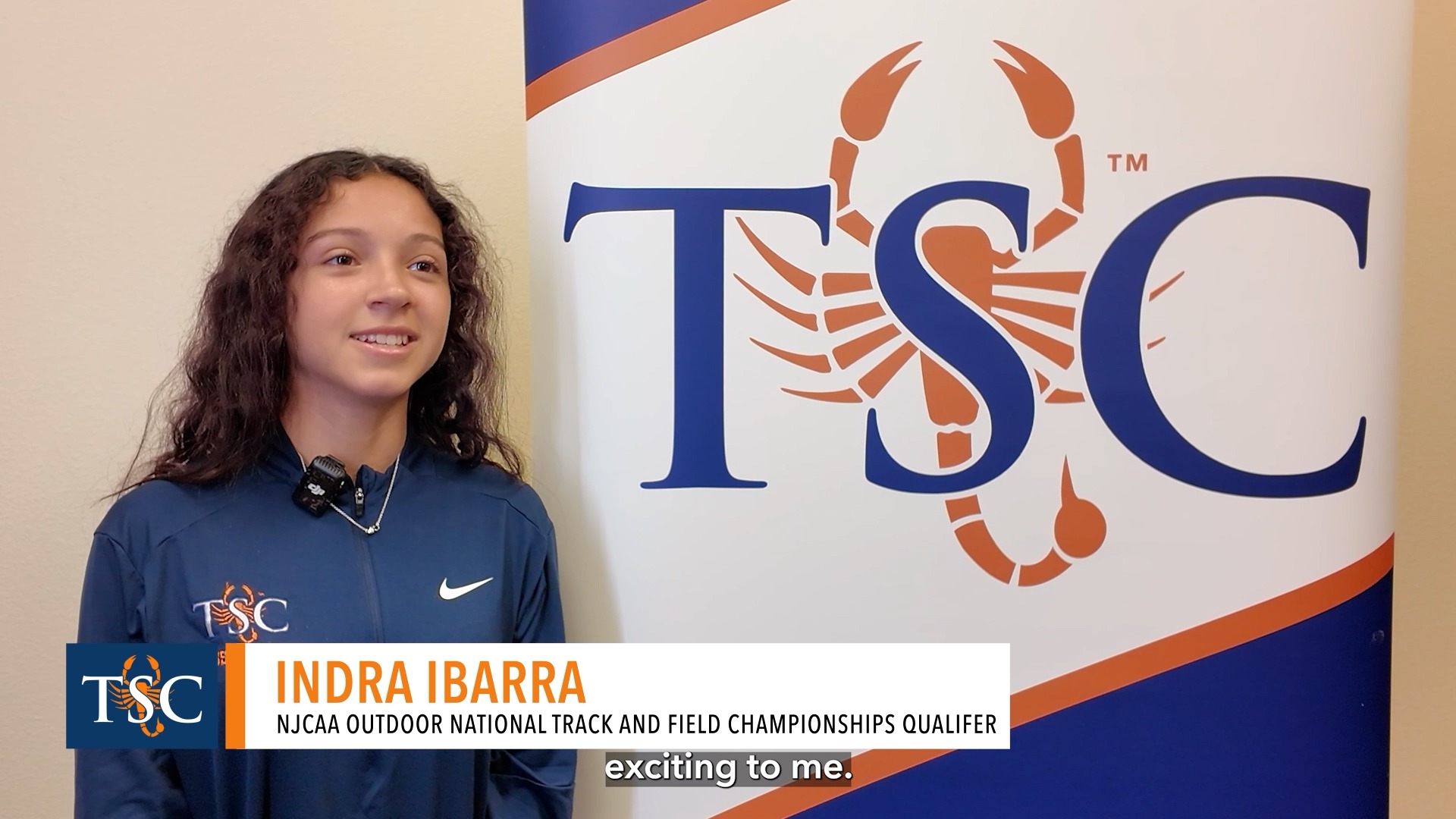 Indra Ibarra NJCAA Track and Field Championships
