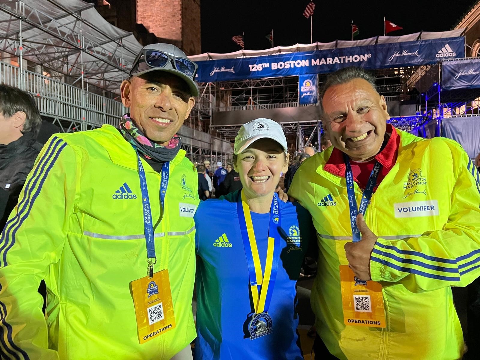 Coach Basilio Mendoza - Boston Marathon
