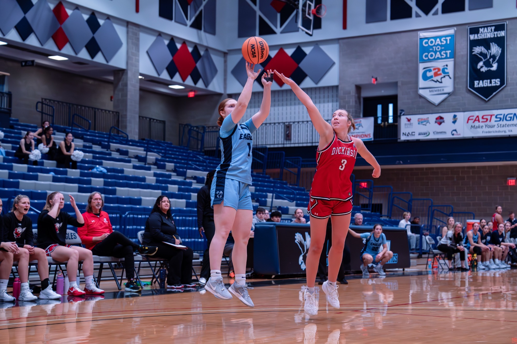 McKenna Huff takes a shot