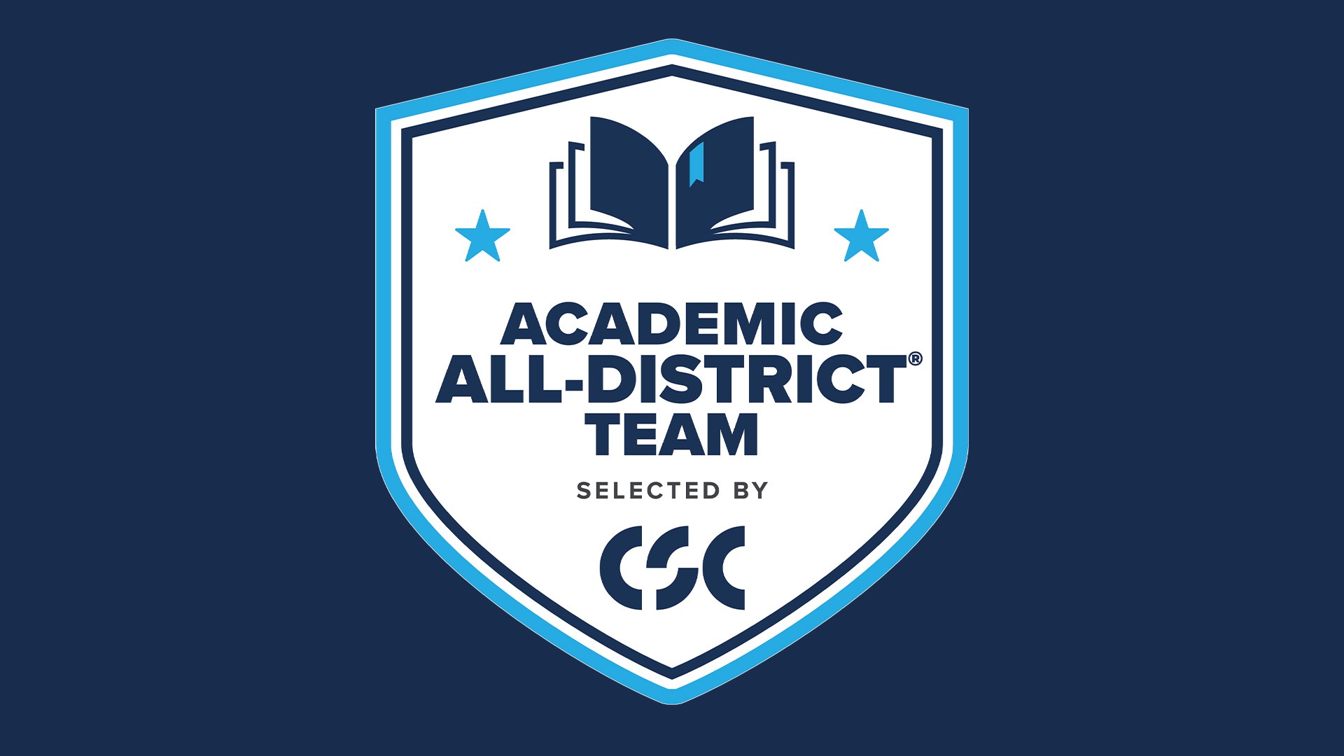 CSC Academic All-District Logo