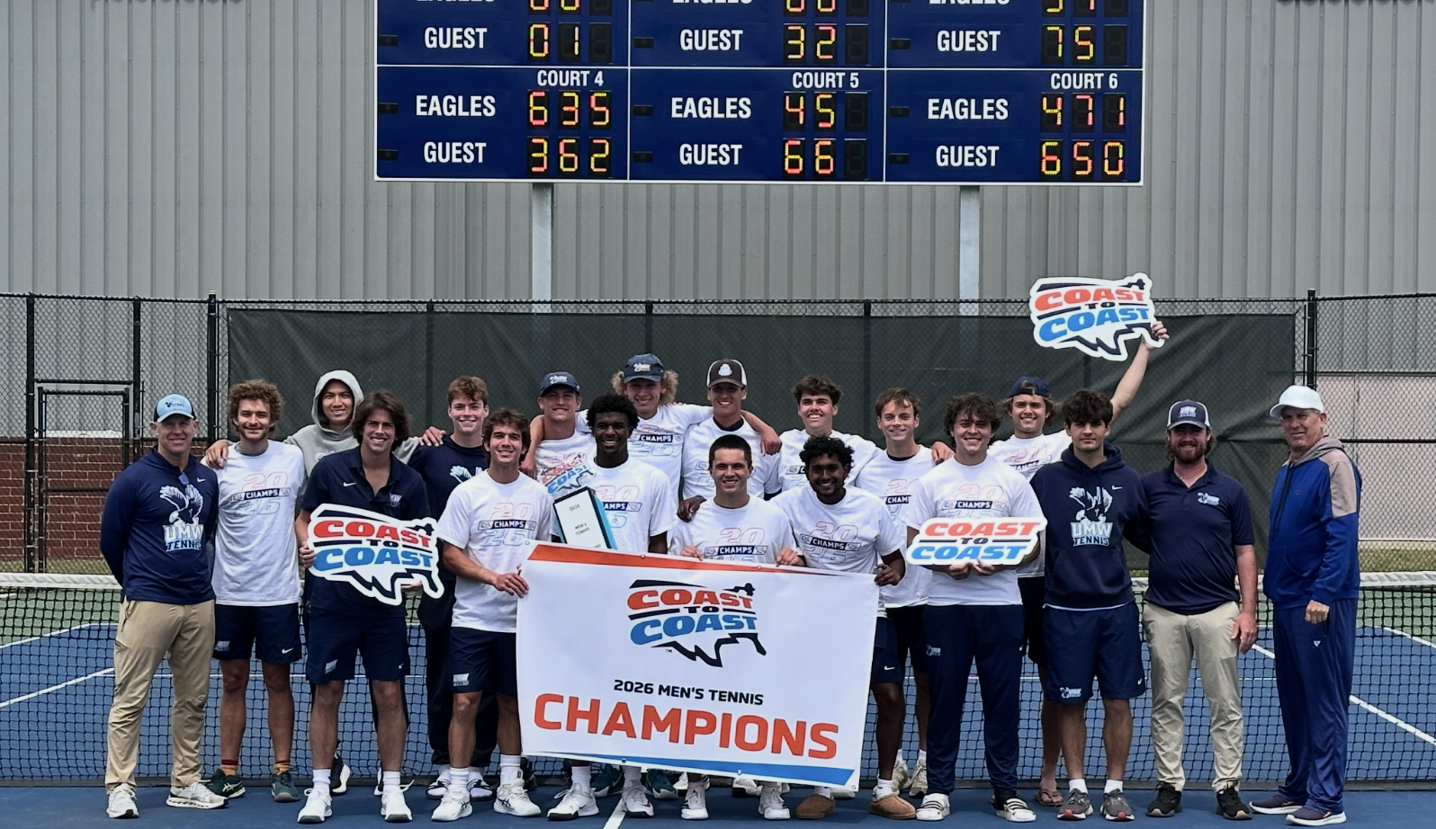 Men's Tennis C2C Champions