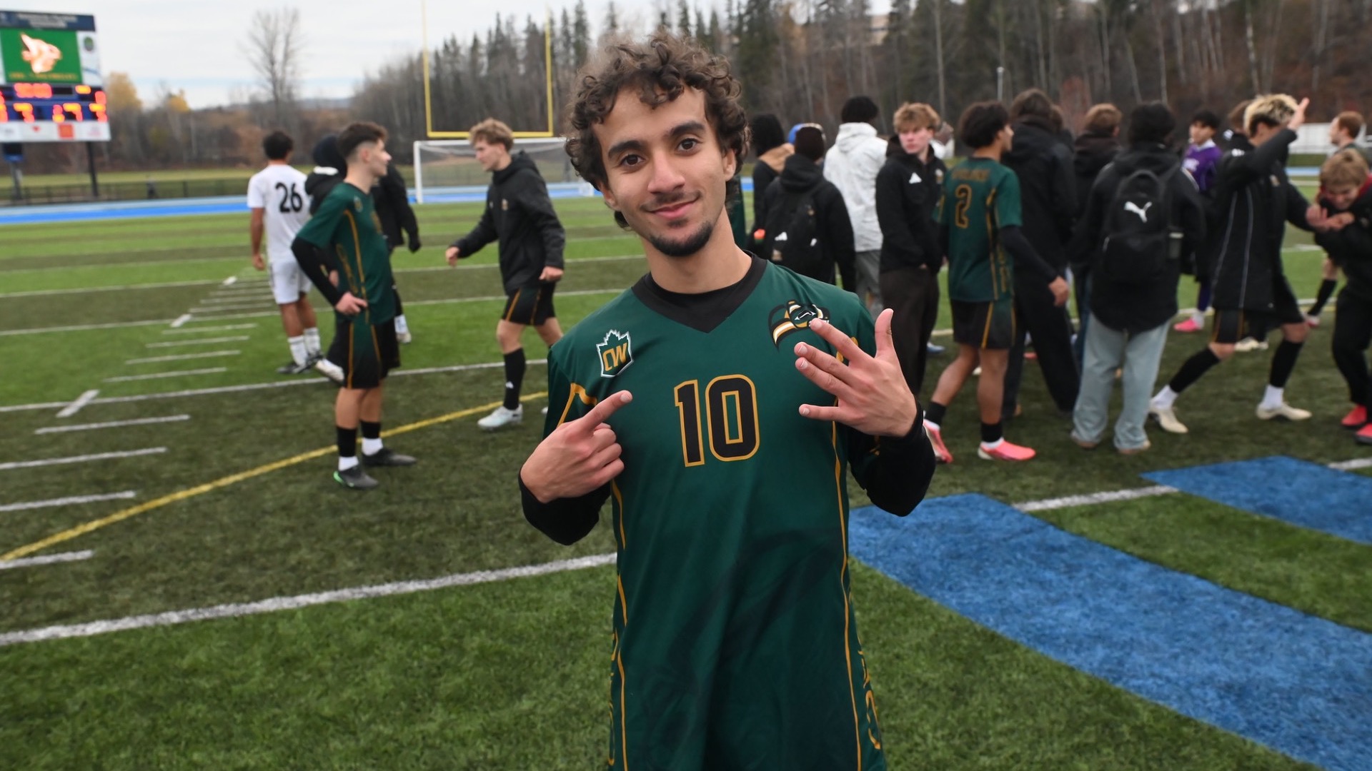 Mehdi Bounaaja 6 Points Single Game Record