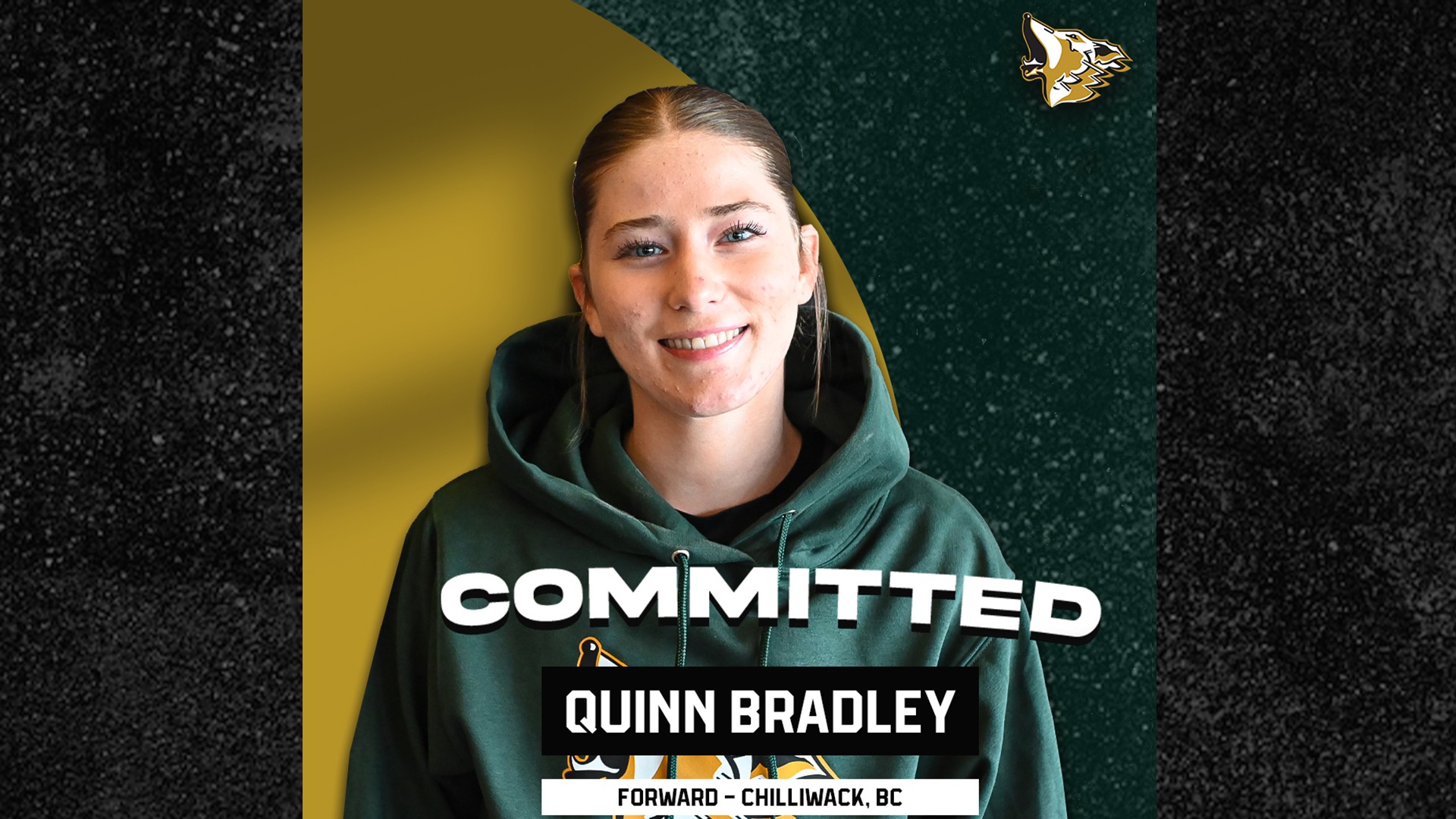 Quinn Bradley UNBC Women's Soccer Commitment