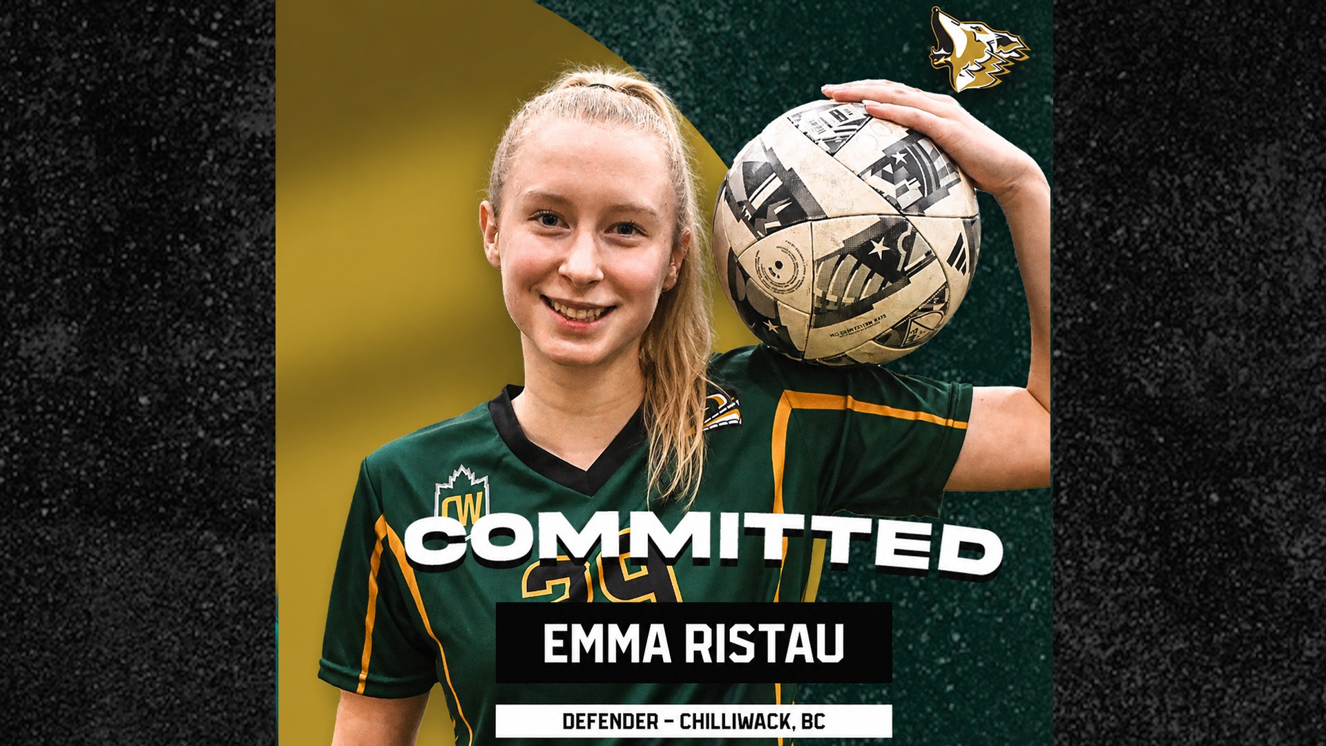 Women's Soccer Emma Ristau Commitment