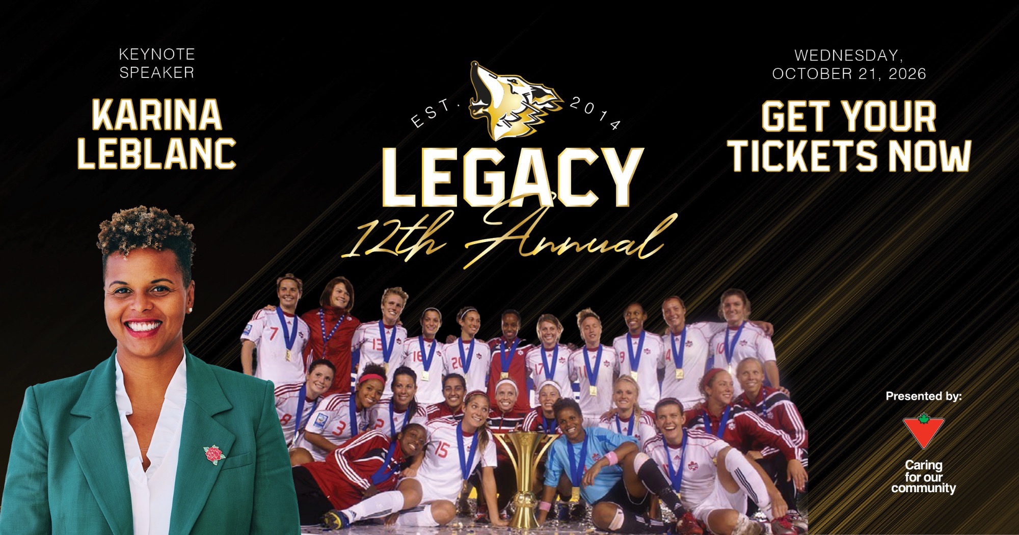 2026 Legacy Night Tickets on Sale Now