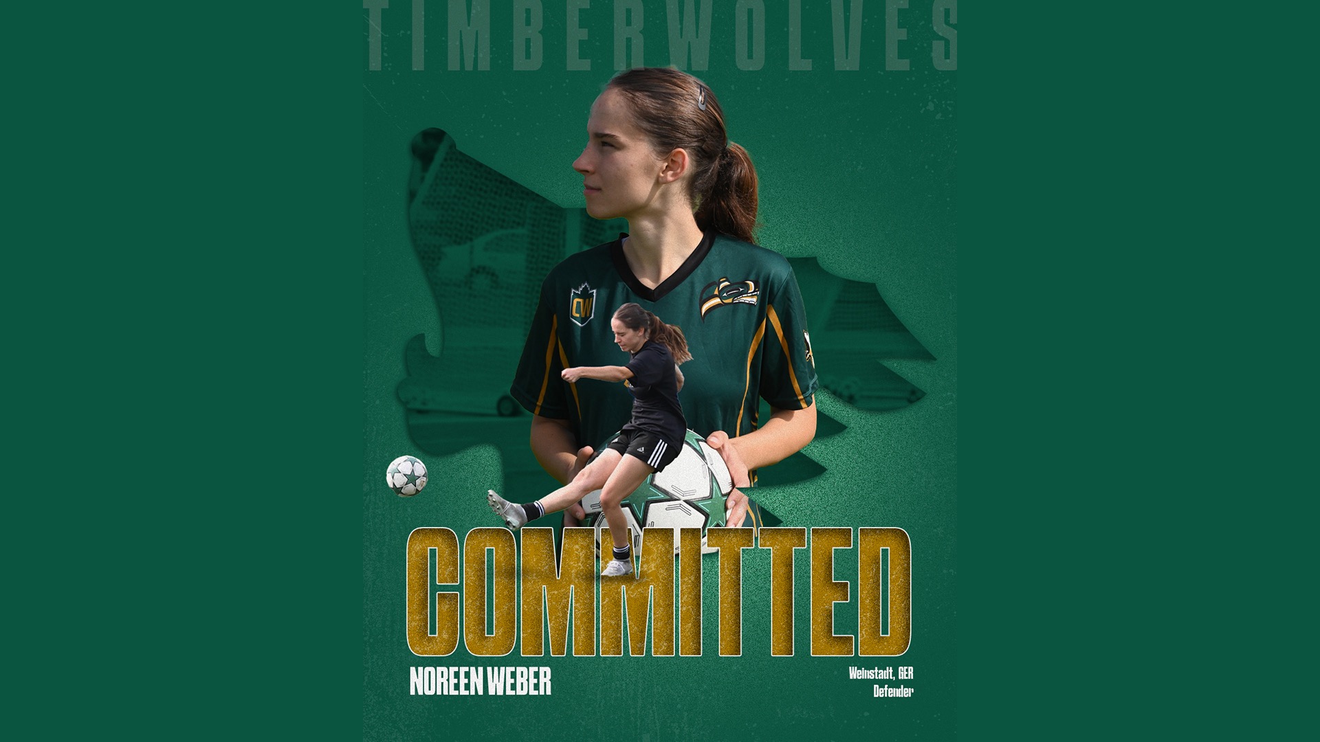 Noreen Weber Women's Soccer Commitment
