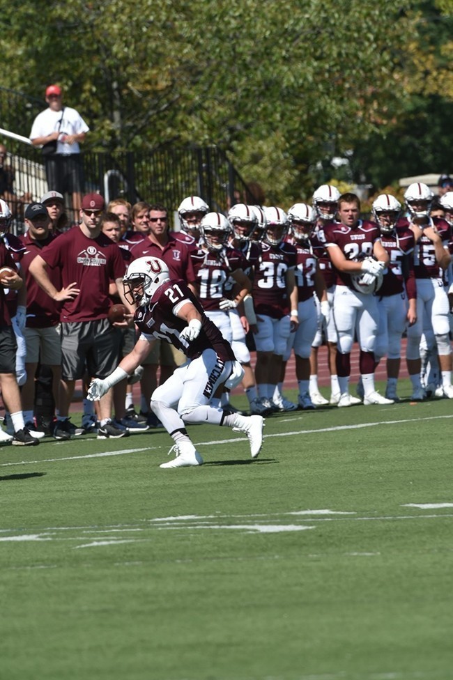 Justin Waller - 2016 - Football - Union College Athletics