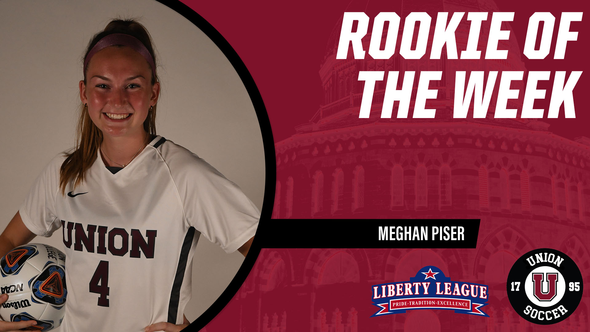 Piser Named Liberty League Rookie of the Week - Union College Athletics