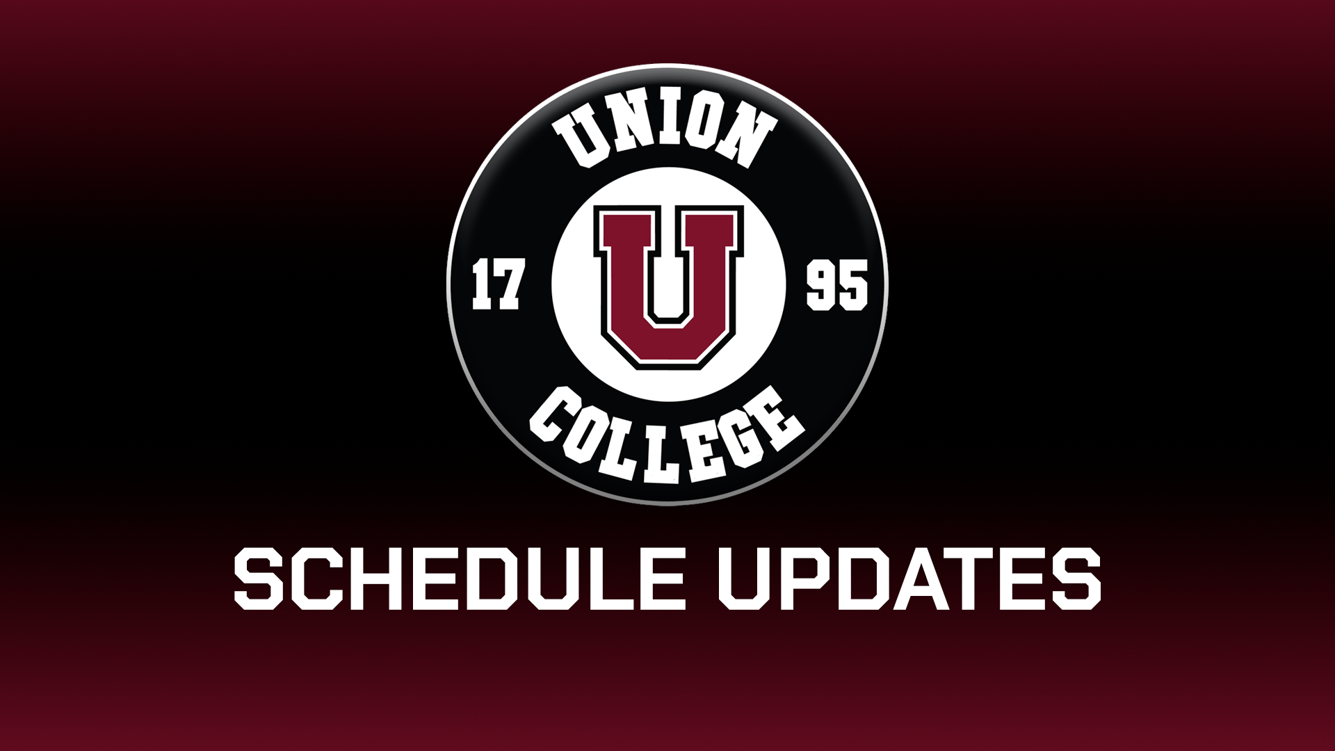 Baseball Softball Schedule Changes Union College Athletics