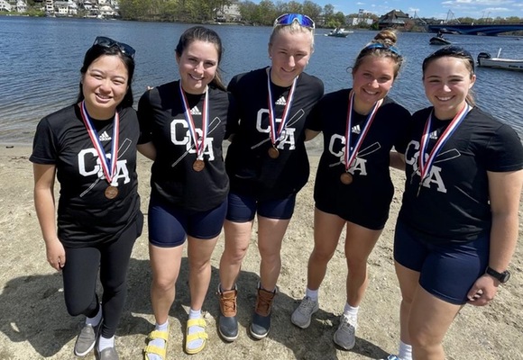 Uscga Rowing Women's Four Takes Home Bronze at New England Championship - United ...