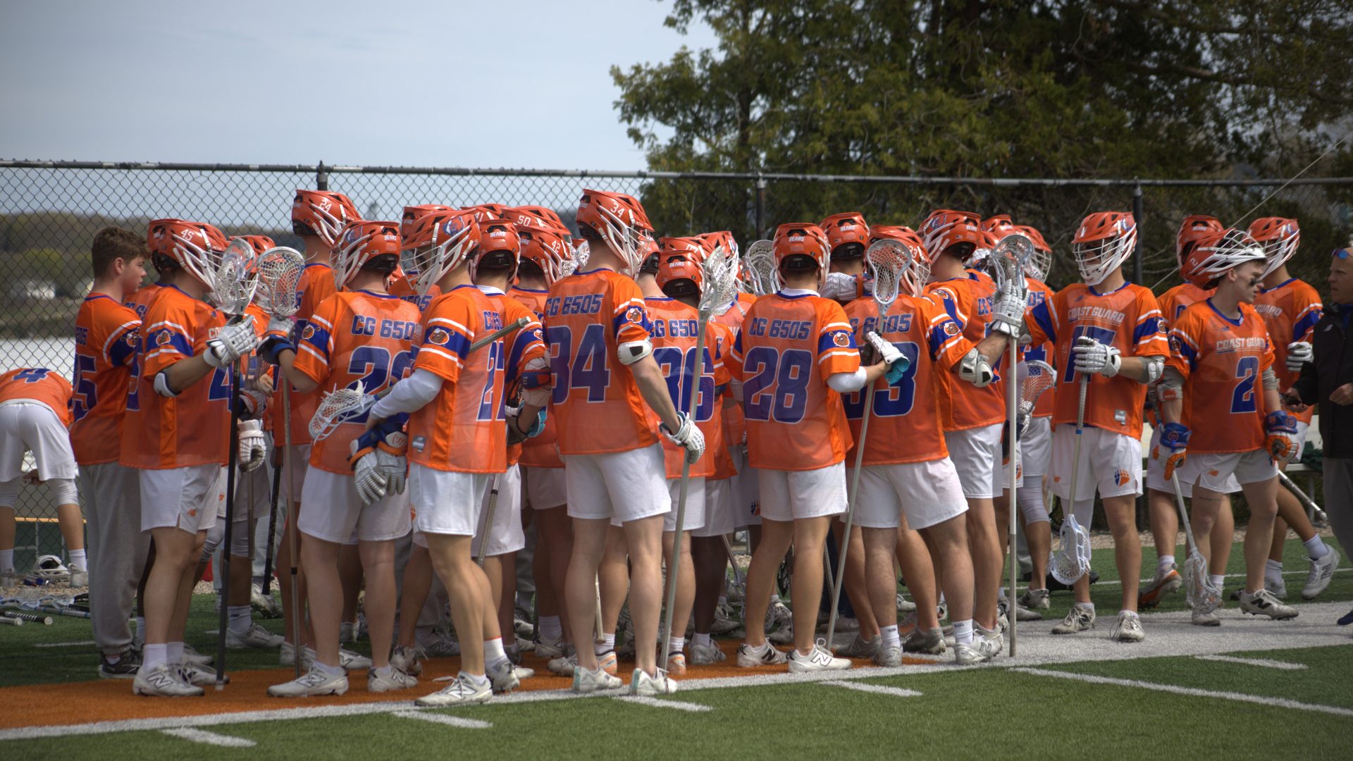 Mlax senior day team