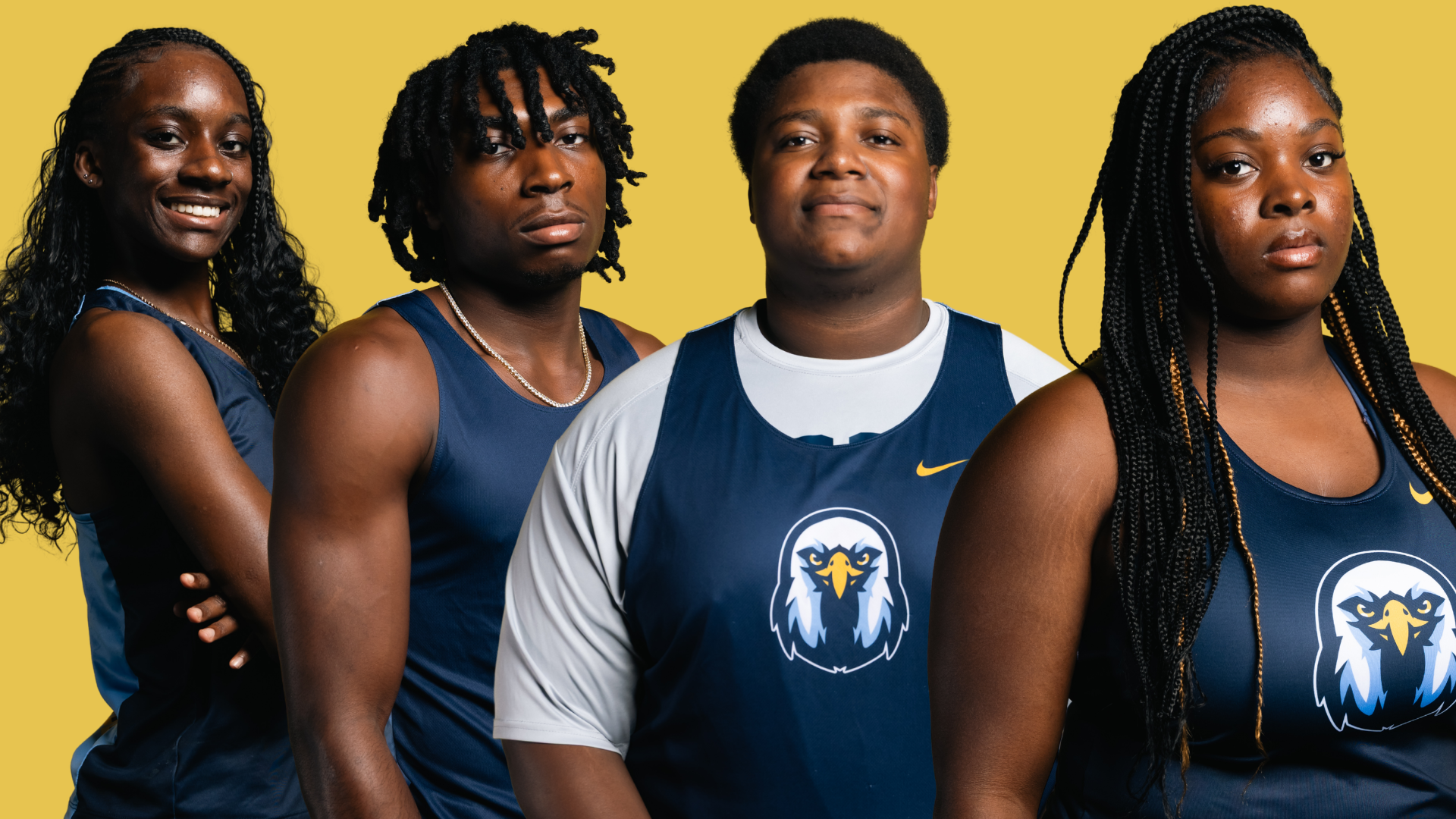 Maryam Williams, Roderickas Burnett, Jasper Nero and Shaterica Griffin