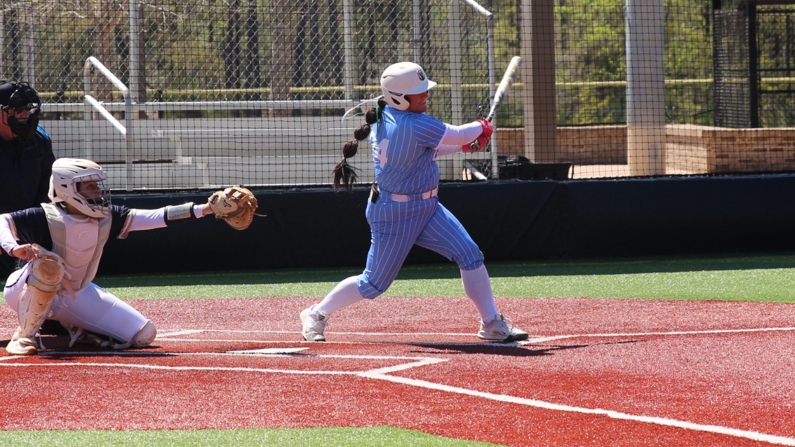Rowdy New swinging at a ball