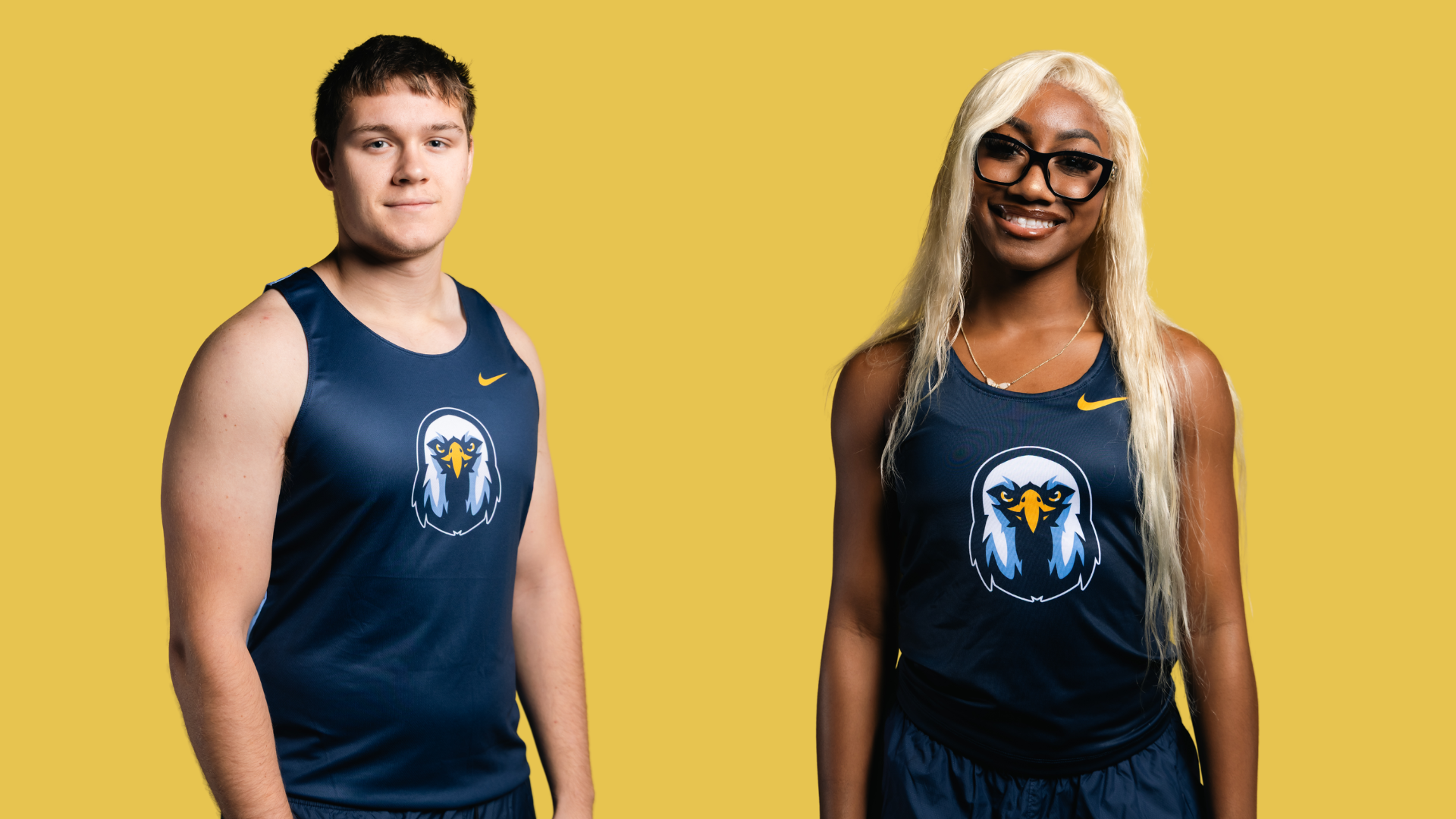 Hunter Hall and Angelina Bercant