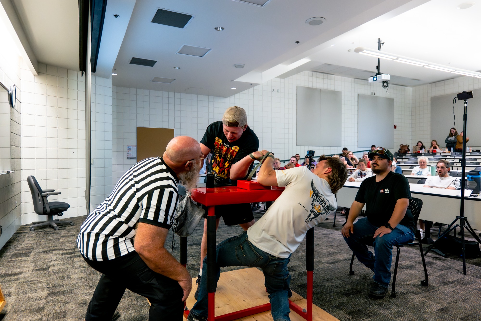  A variety of athletes competed in the Larry H. Miller Utah Summer Games Arm Wrestling on Saturday, June 13, 2026. 