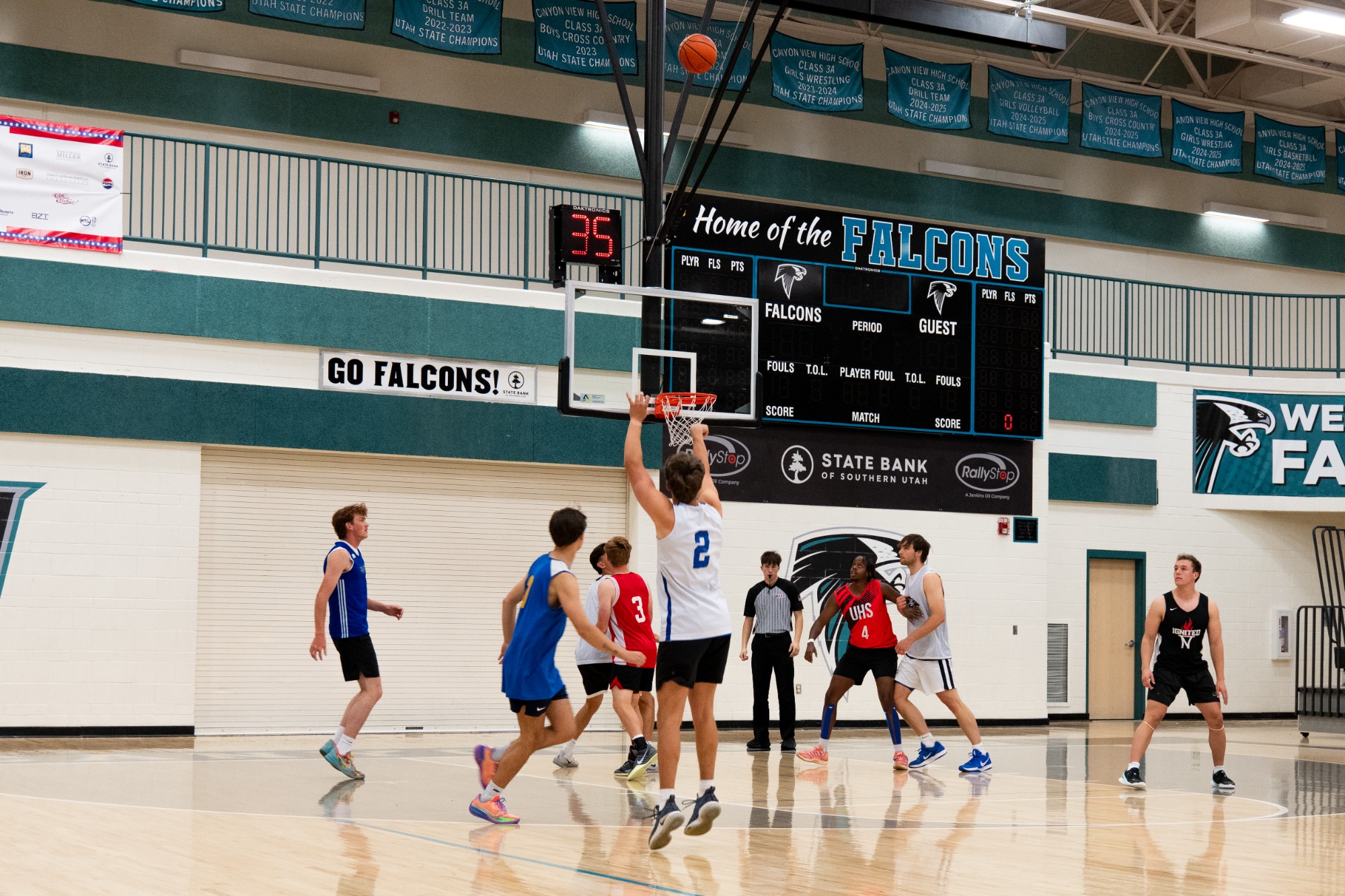 A variety of athletes competed in the Larry H. Miller Utah Summer Games Basketball - Adult on Friday, June 12, 2026, and Saturday, June 13, 2026. 