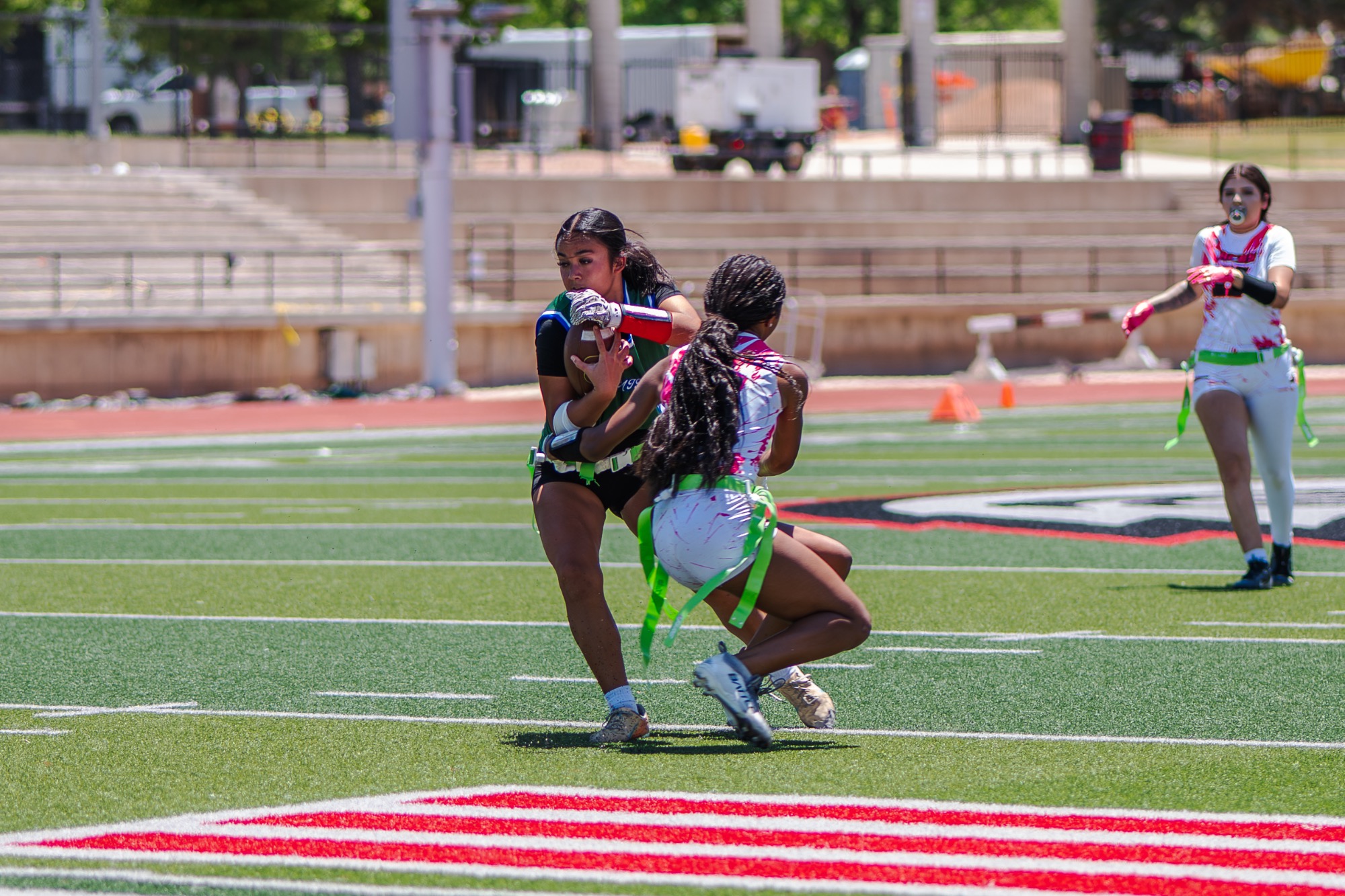 A variety of athletes competed in the Larry H. Miller Utah Summer Games Football - Girls Flag on Monday, June 15, 2026, and Tuesday, June 16, 2026. 
