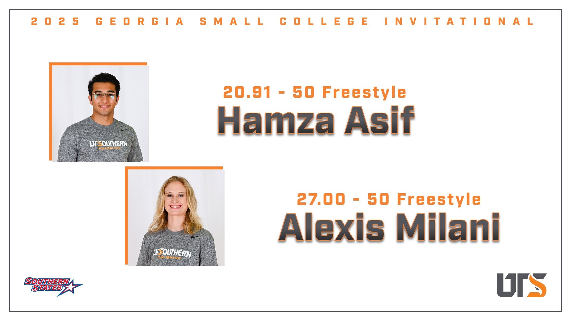 SWIM at Georgia Small College Invite