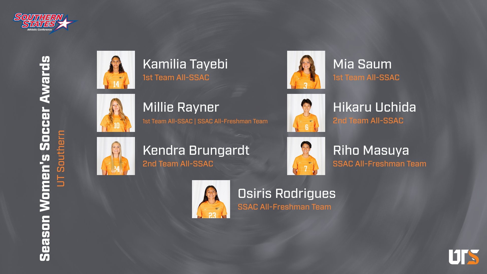 2025 SSAC WSOC Awards