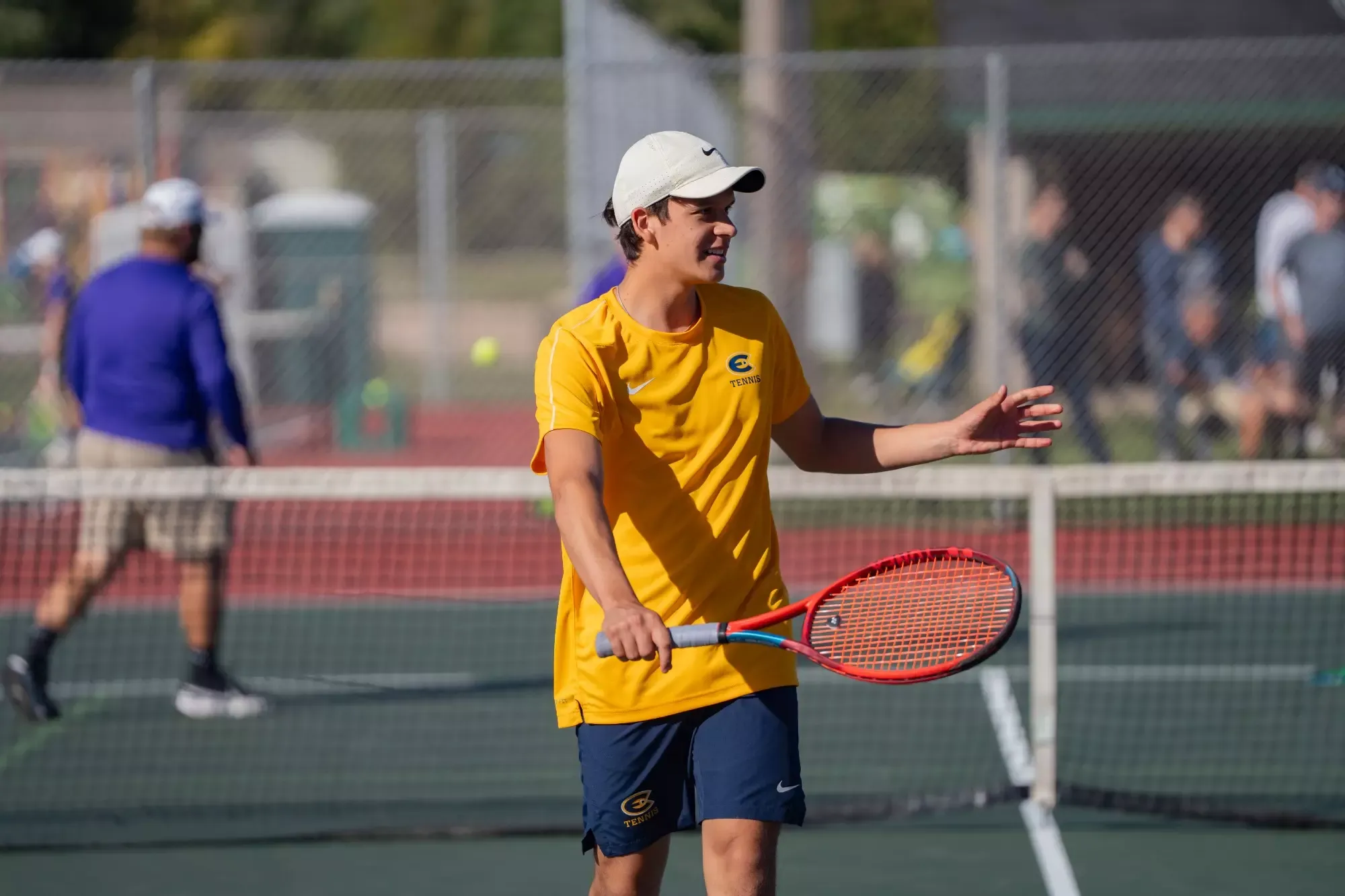 Pablo Rincon tennis scrimmage