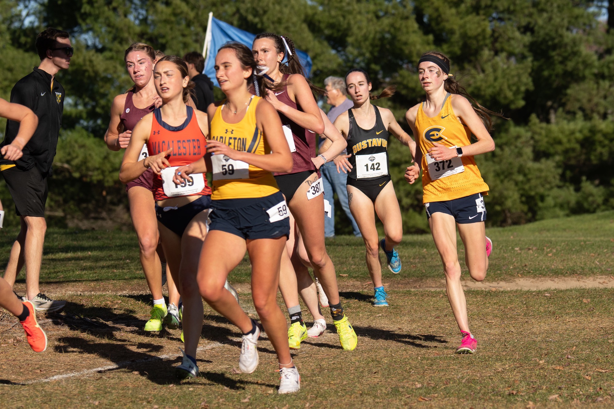 WXC action shot NCAA Regionals 
