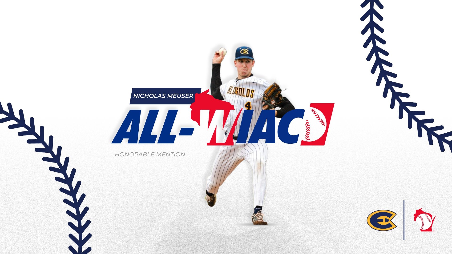Nicholas Meuser All-WIAC baseball 2025