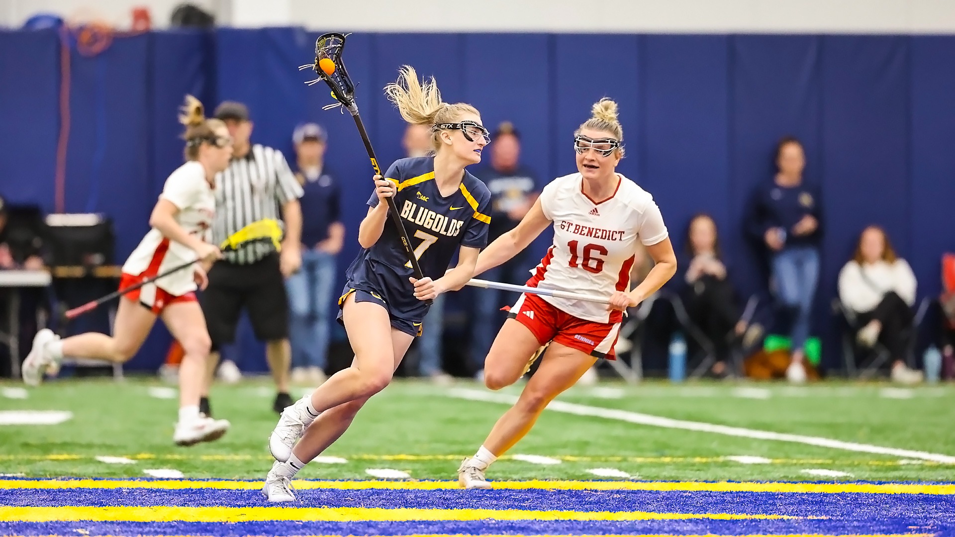 Women's lacrosse vs. Saint Benedict WIAC Tournament semifinals 5.2.25